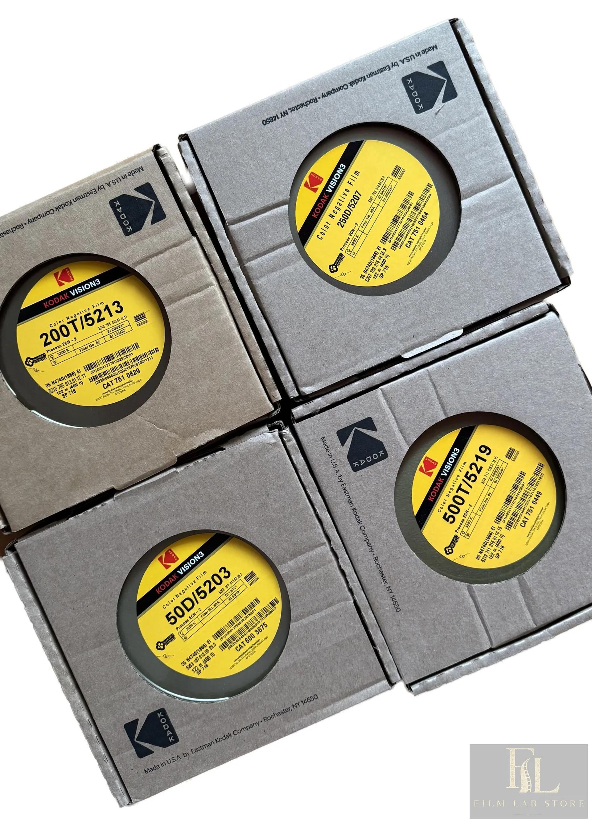 Kodak VISION3 AHU: cine film without Rem-Jet, now in 135/36 cassettes