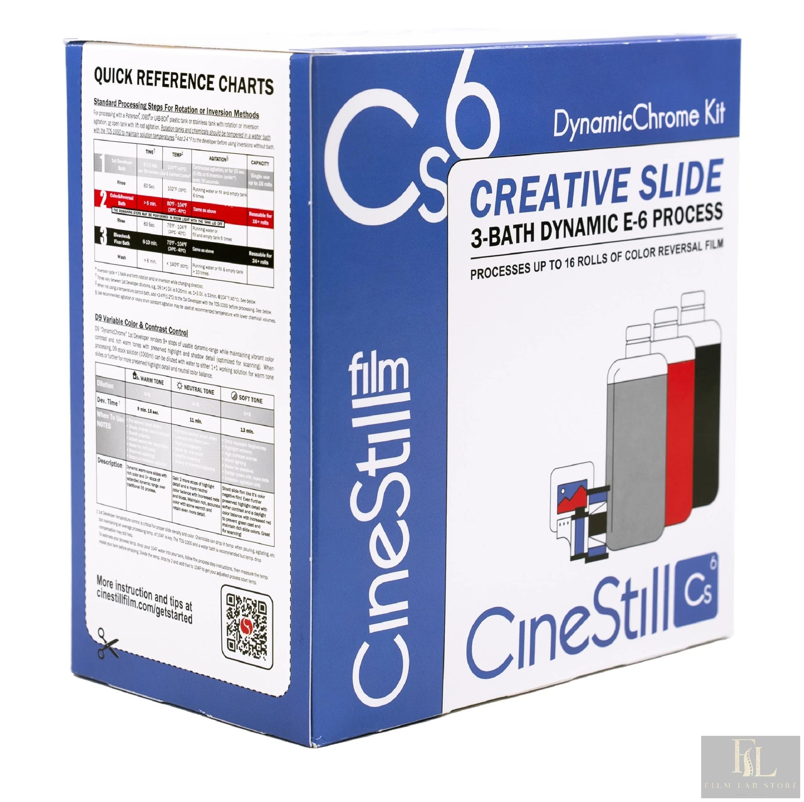 CINESTILL Cs6 ''Creative Slide'' DynamicChrome Kit (E-6)