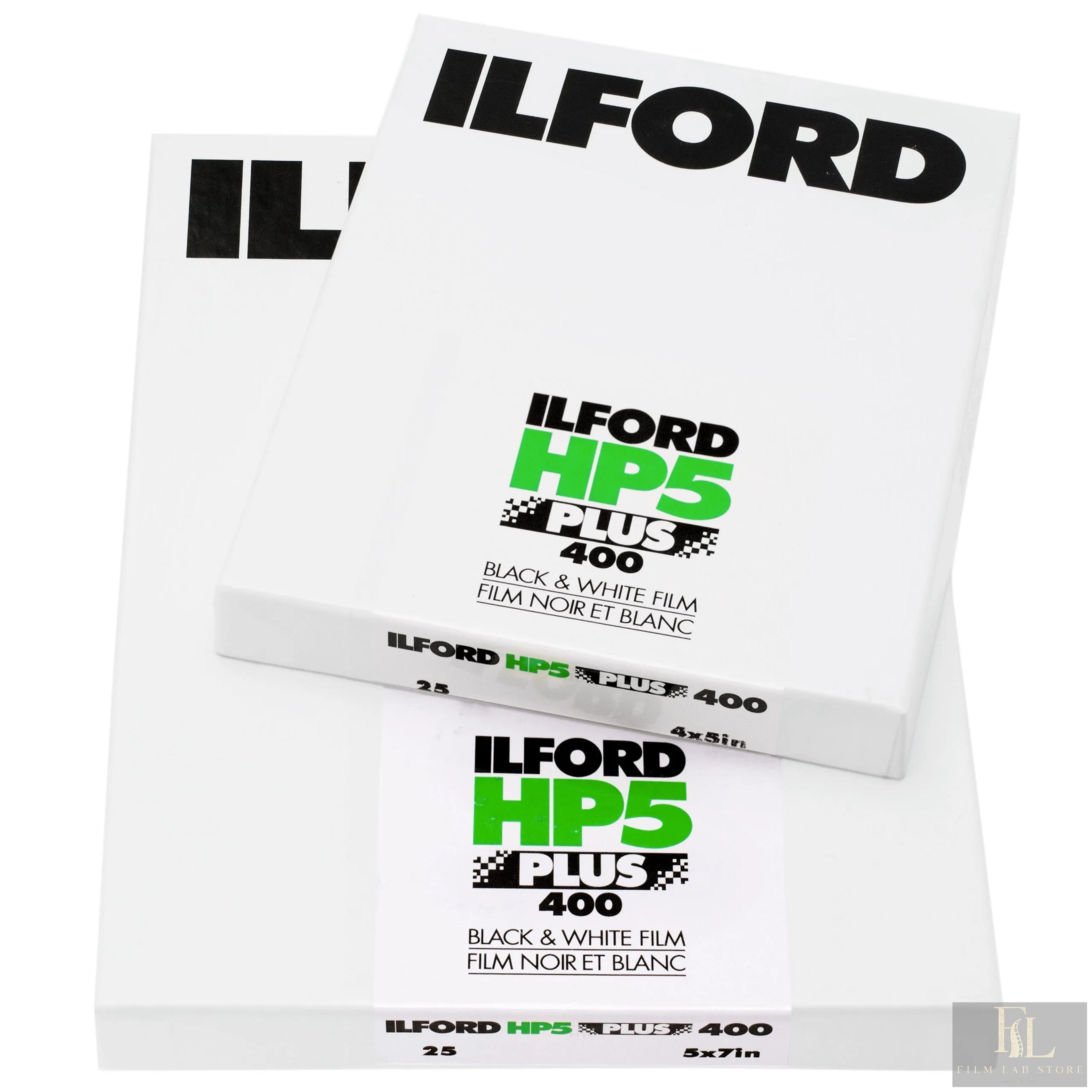 ILFORD HP5 10,2x12,7 CM (4x5 INCH) / 25 Sheets