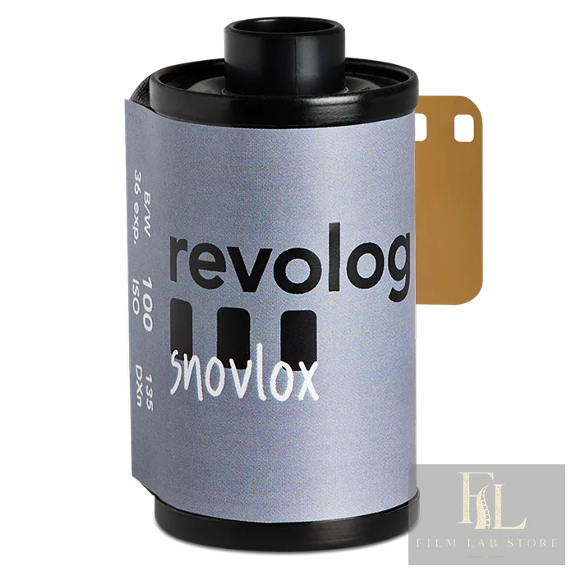 Revolog Snovlox 200 — чёрно-белая фотоплёнка 135 с эффектом снежинок, 36 кадров, ISO 200