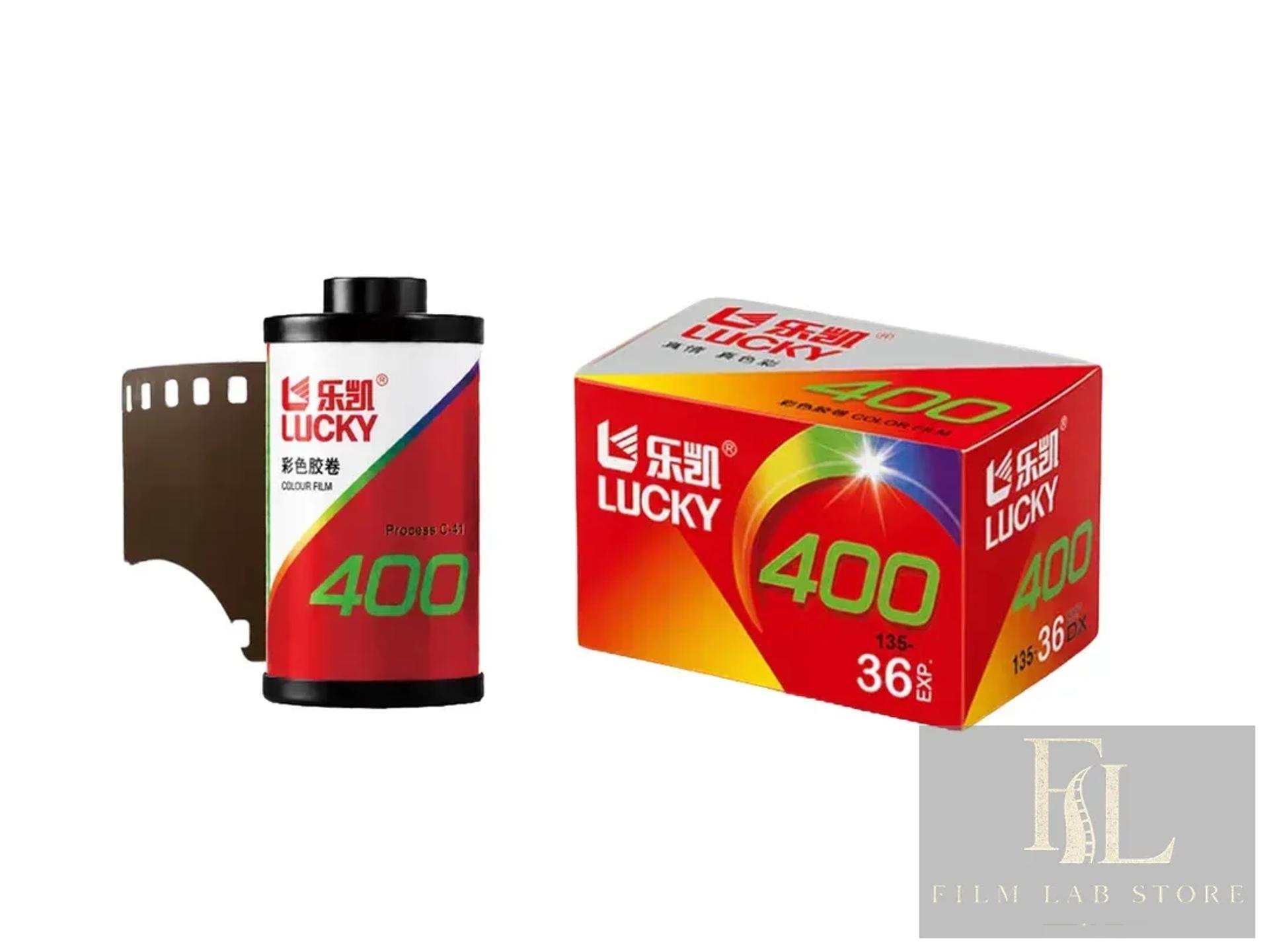Lucky C400 — цветная фотоплёнка 135, 36 кадров, ISO 400