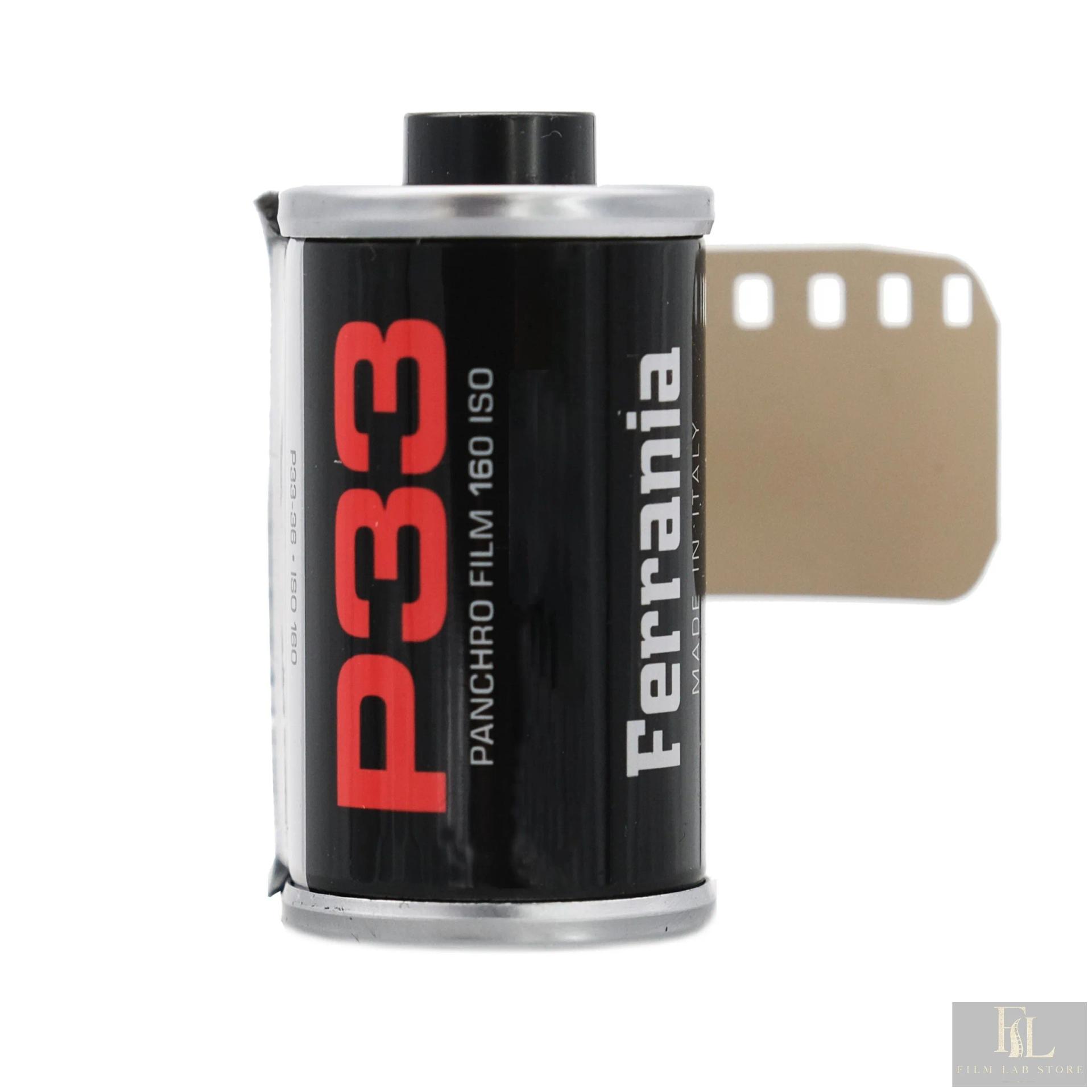 Film Ferrania P33 — 135 black and white film, 36 exp, ISO 160