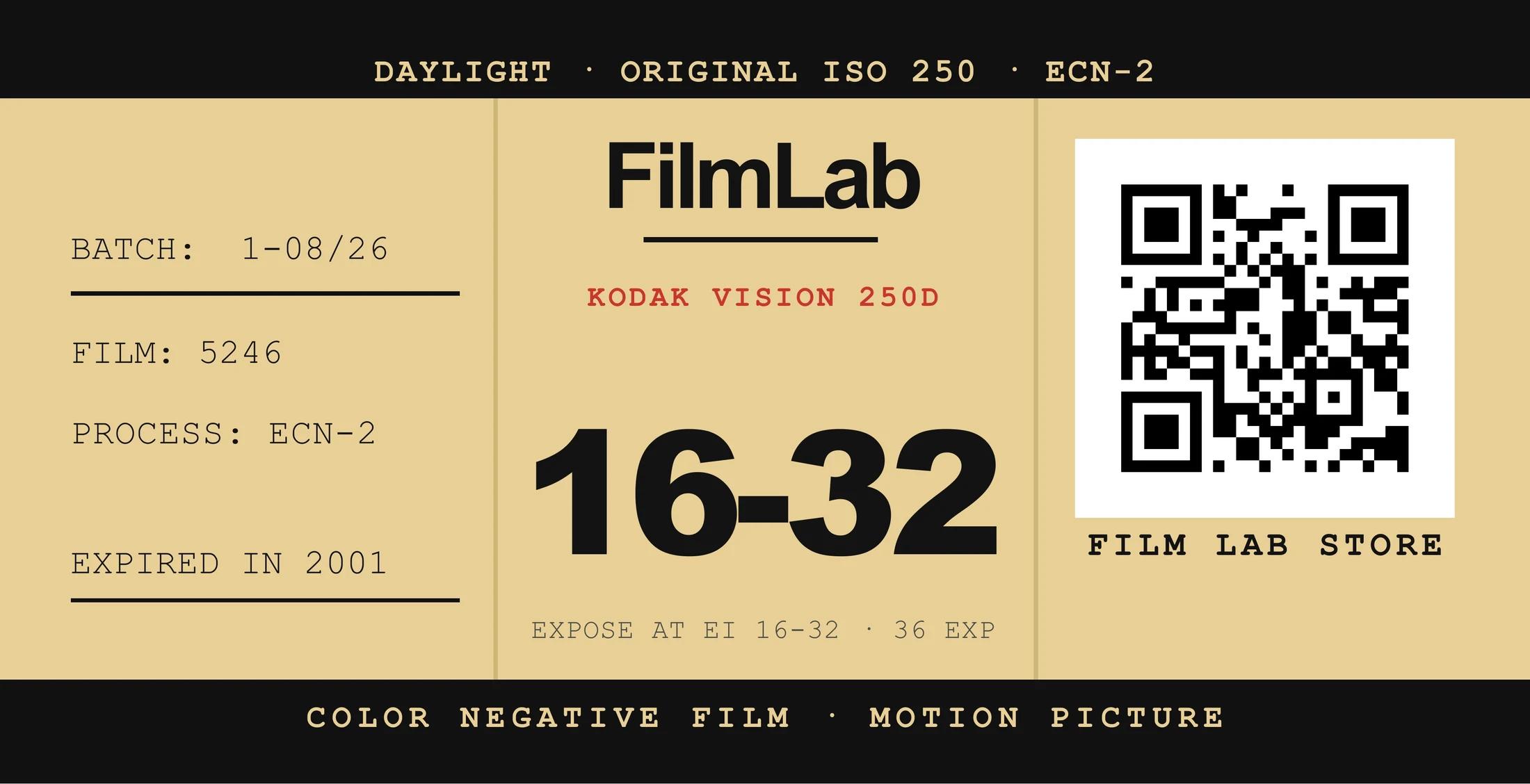 Kodak VISION 250D 5246: the original VISION returns
