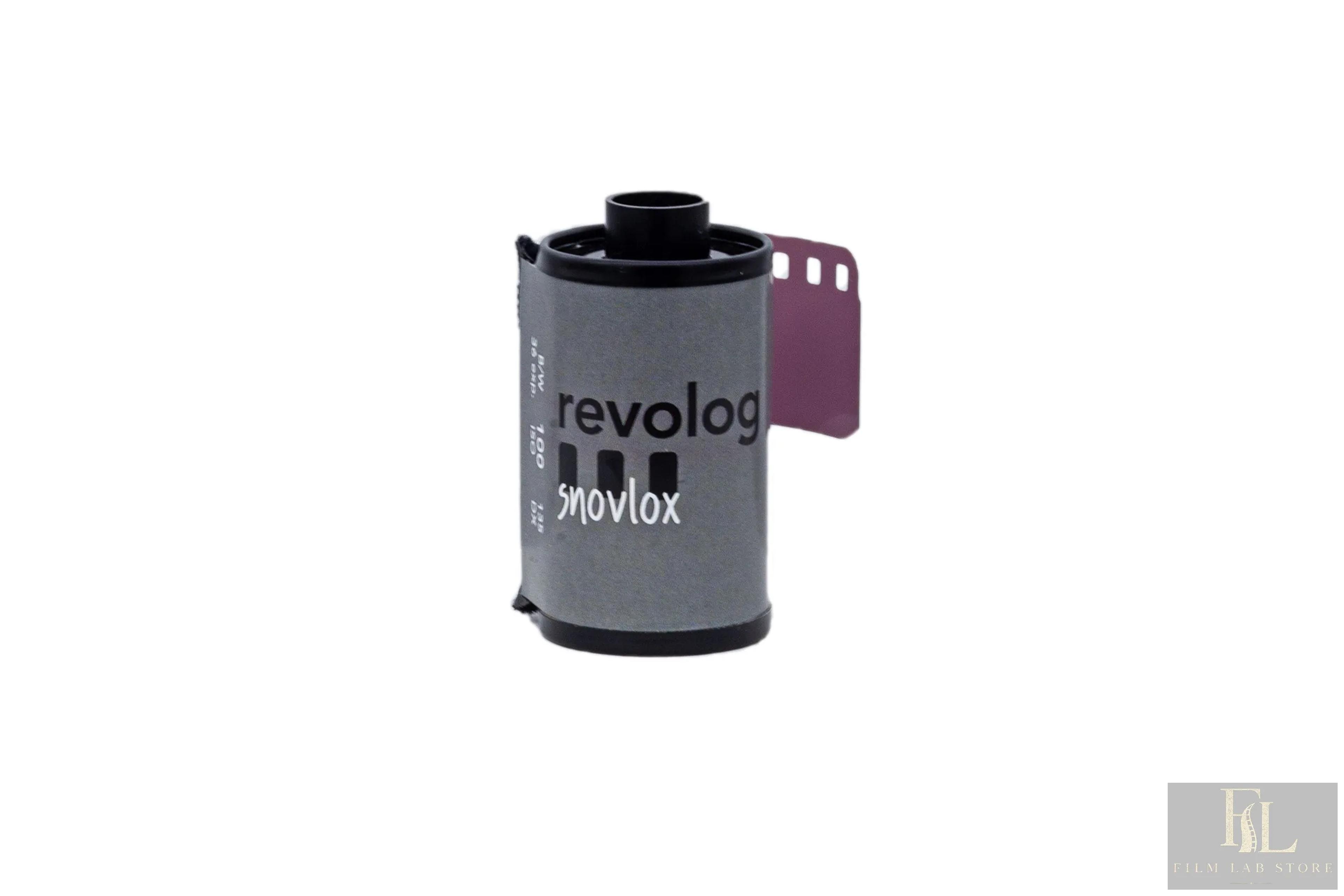 Revolog Snovlox 100 — 135 black and white film with a snowflake effect, 36 exp, ISO 100