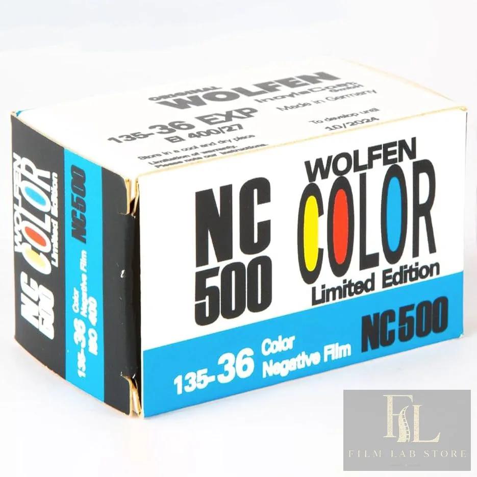 ORWO Wolfen NC 500 — цветная фотоплёнка 135, 36 кадров, срок годности до 12/2026
