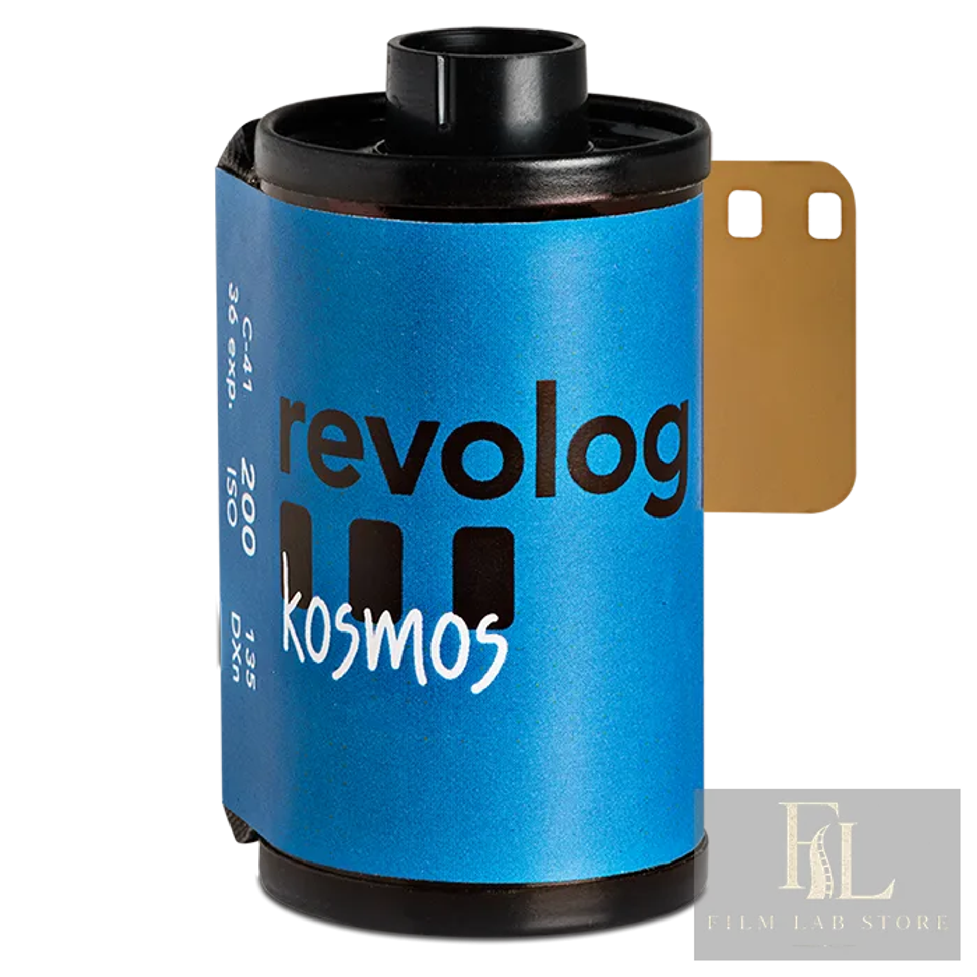Revolog Kosmos 200 — цветная фотоплёнка 135 с синими туманностями, 36 кадров, ISO 200