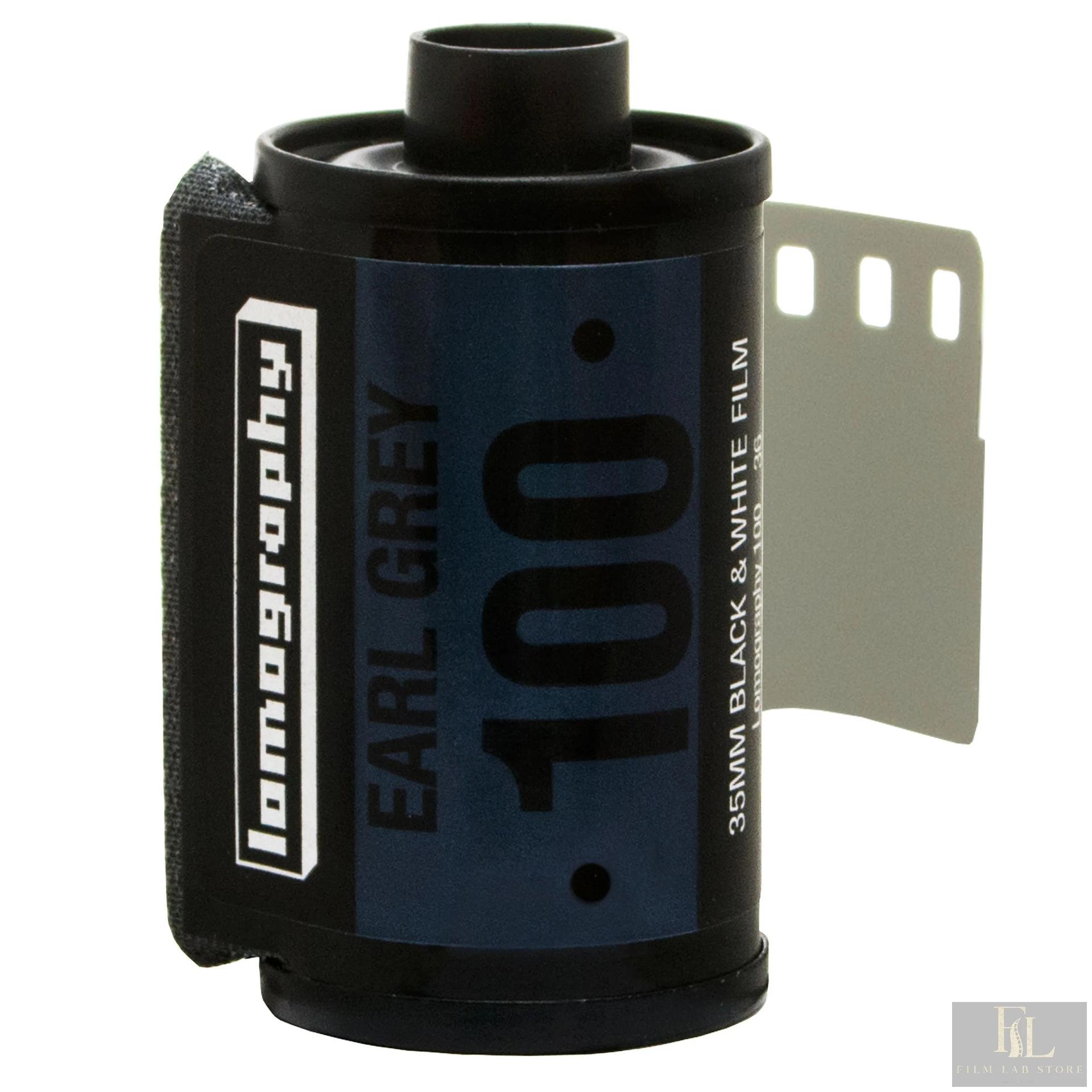 Lomography Earl Grey 100 — набір із 3 чорно-білих плівок 135, по 36 кадрів, ISO 100