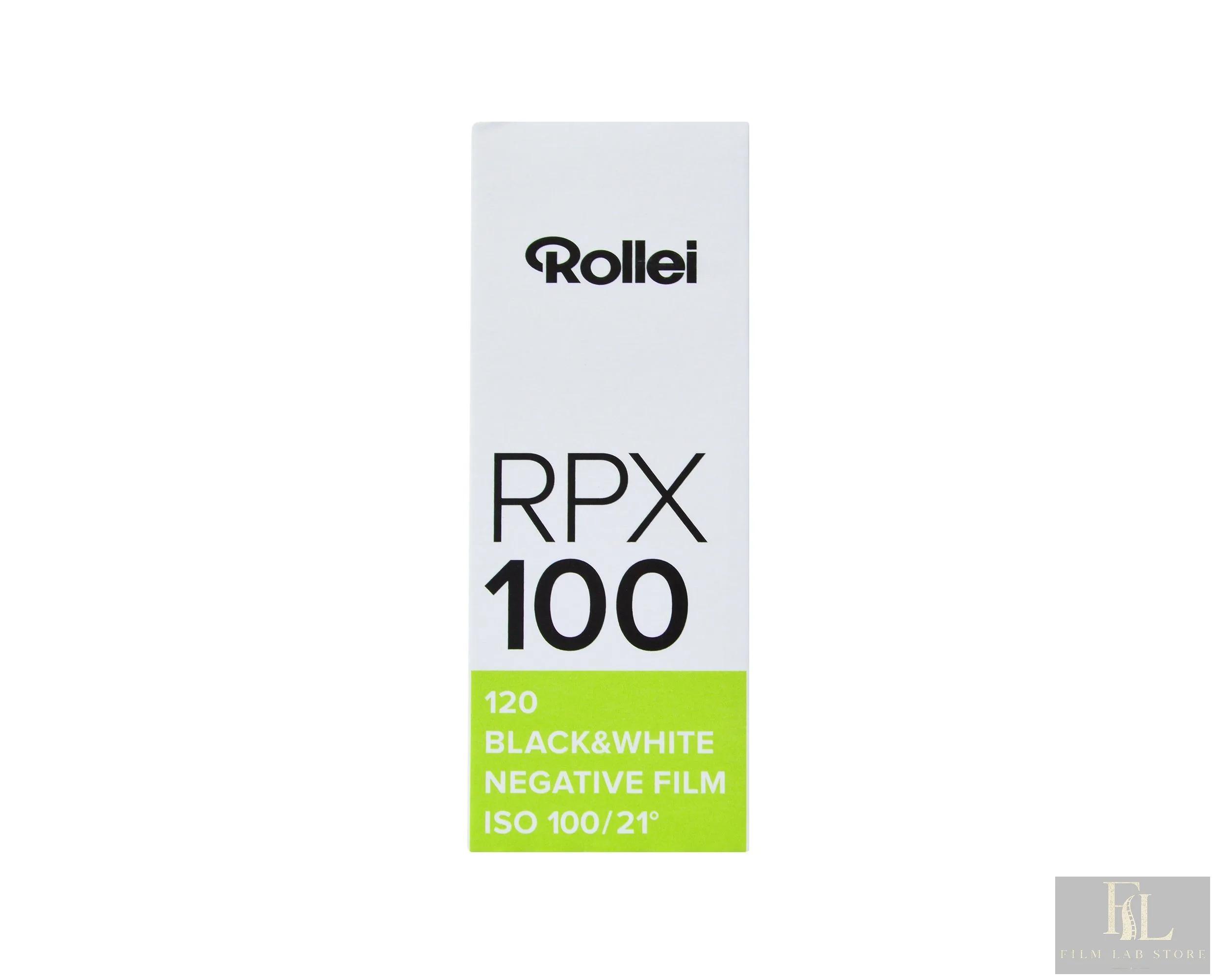 Rollei RPX 100 — чёрно-белая фотоплёнка 120, ISO 100