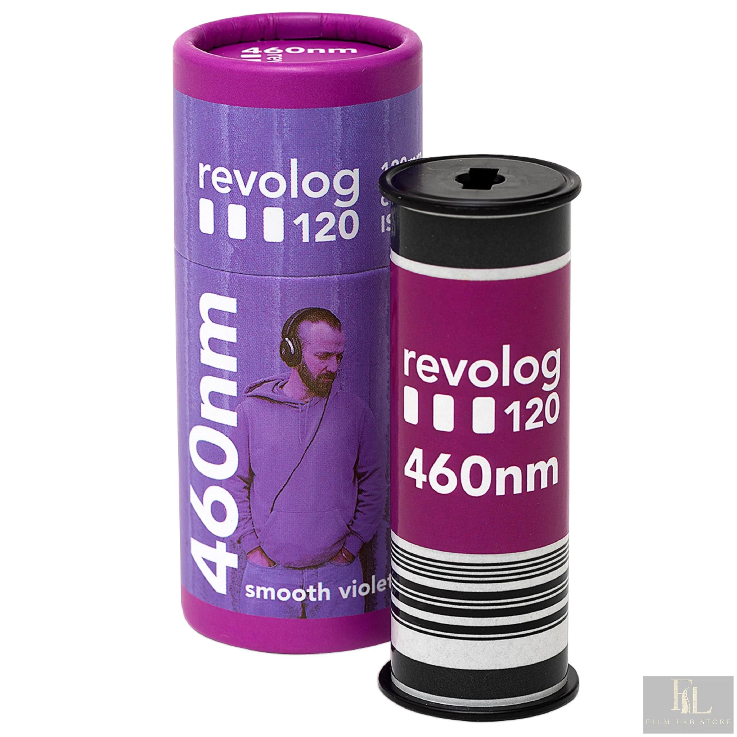 Revolog 460 nm — цветная фотоплёнка 120 со сдвигом цвета, ISO 200