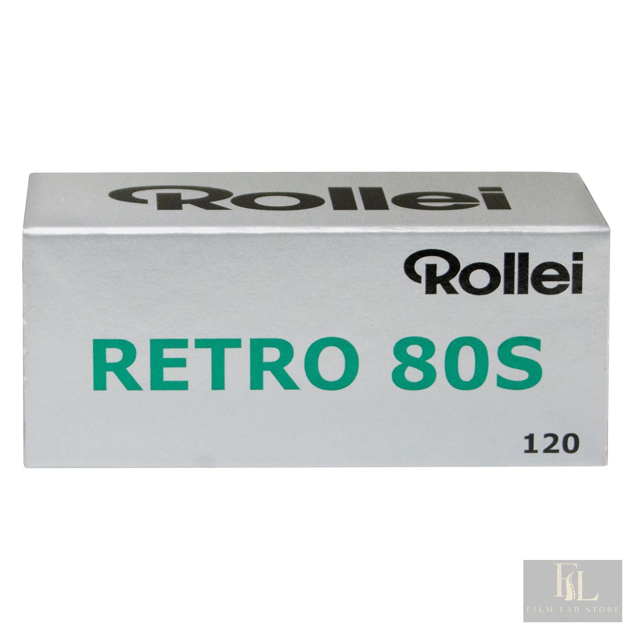Rollei Retro 80S — чёрно-белая фотоплёнка 120, ISO 80