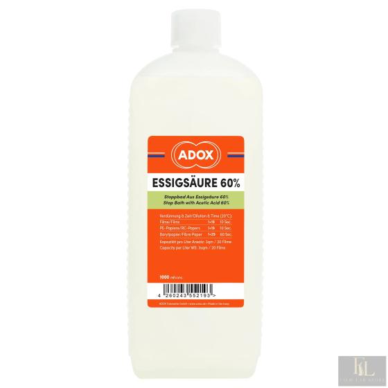 ADOX Acetic Acid 60% 1000 ml conc.