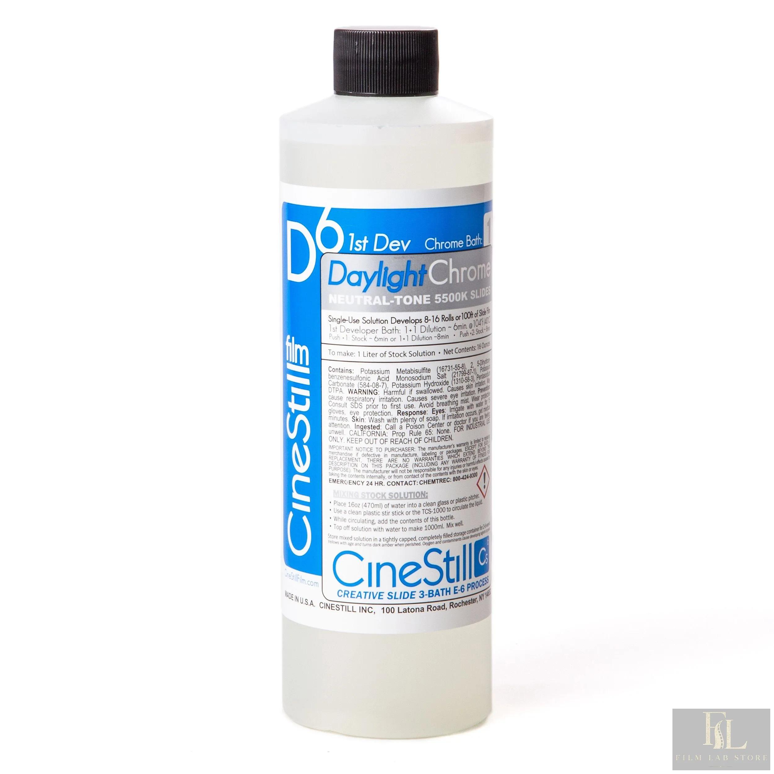 CINESTILL D6 DaylightChrome 1st Developer Bath (8-16 Rolls) to mix 2000 ml