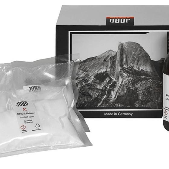JOBO #9510 Alpha Neutralfixierer & Alpha Schwarzweiß Filmentwickler Kit