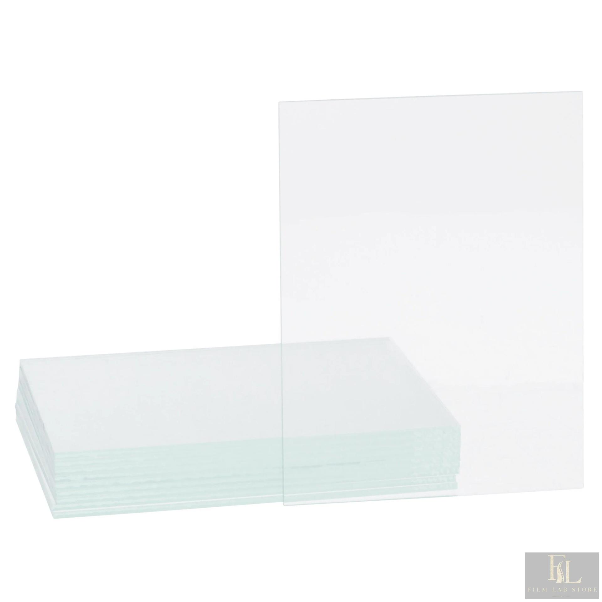Clear glass plates 13×18 cm (5×7") for wet plate, 10 pieces