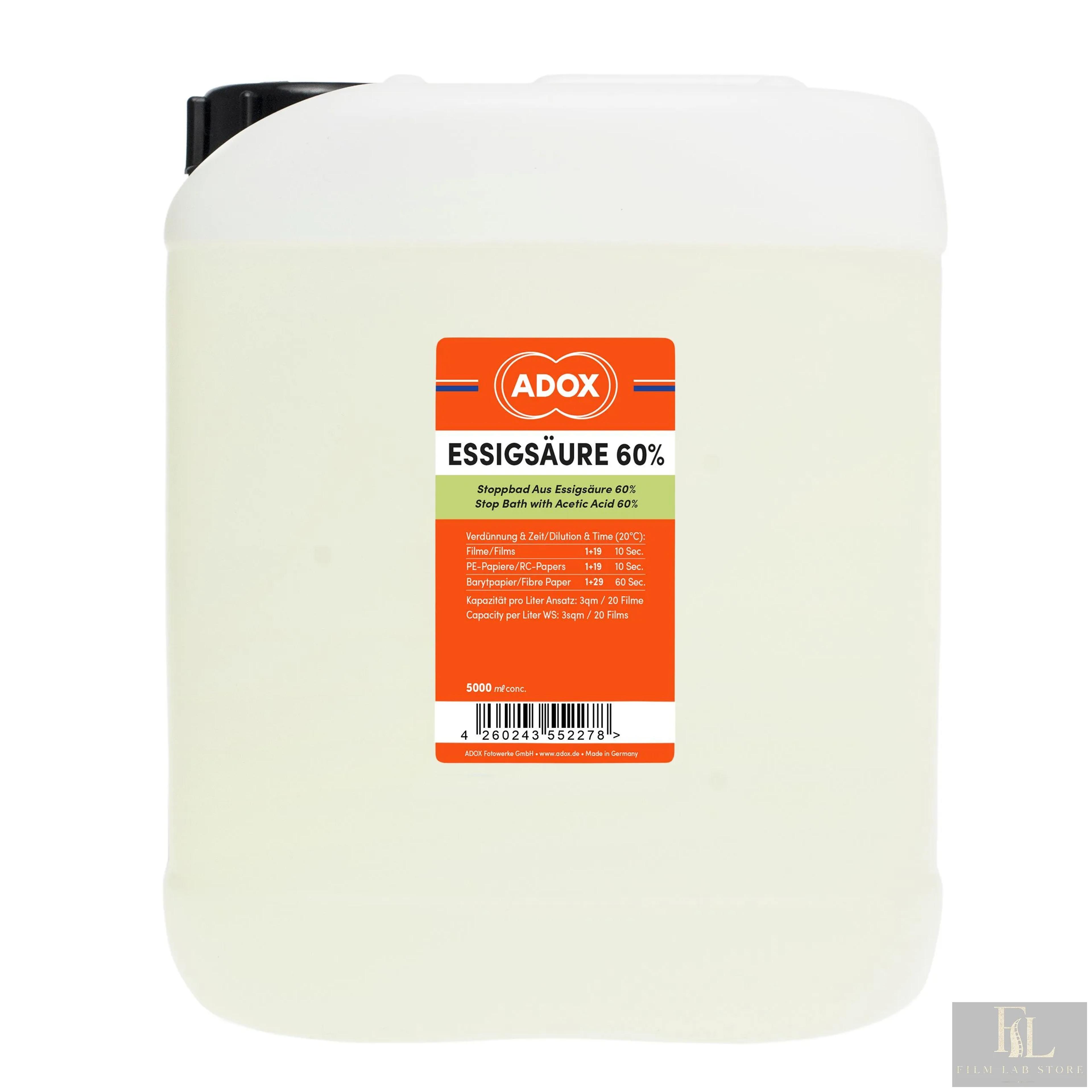 ADOX Acetic Acid 60% 5000 ml conc.