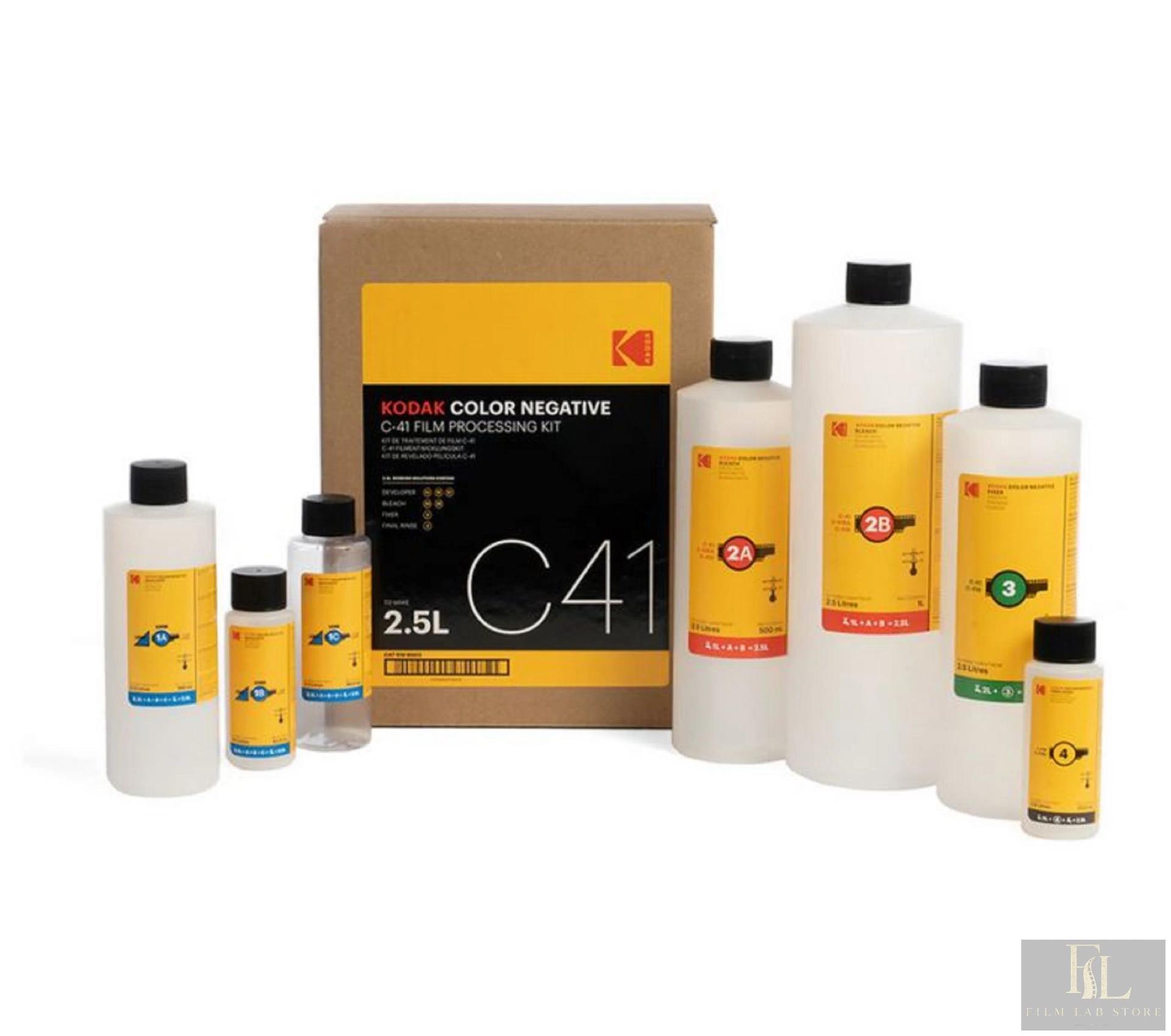 Kodak C-41 Processing Kit — colour negative film, makes 2.5 litres