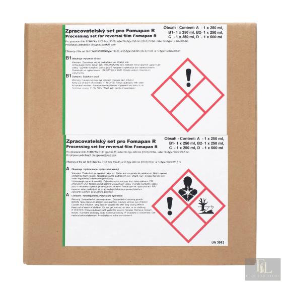 FOMA Reversal Process Developing Kit Foma For 8x35mm / 2xD8 / 2x DS8 / 1x16mm