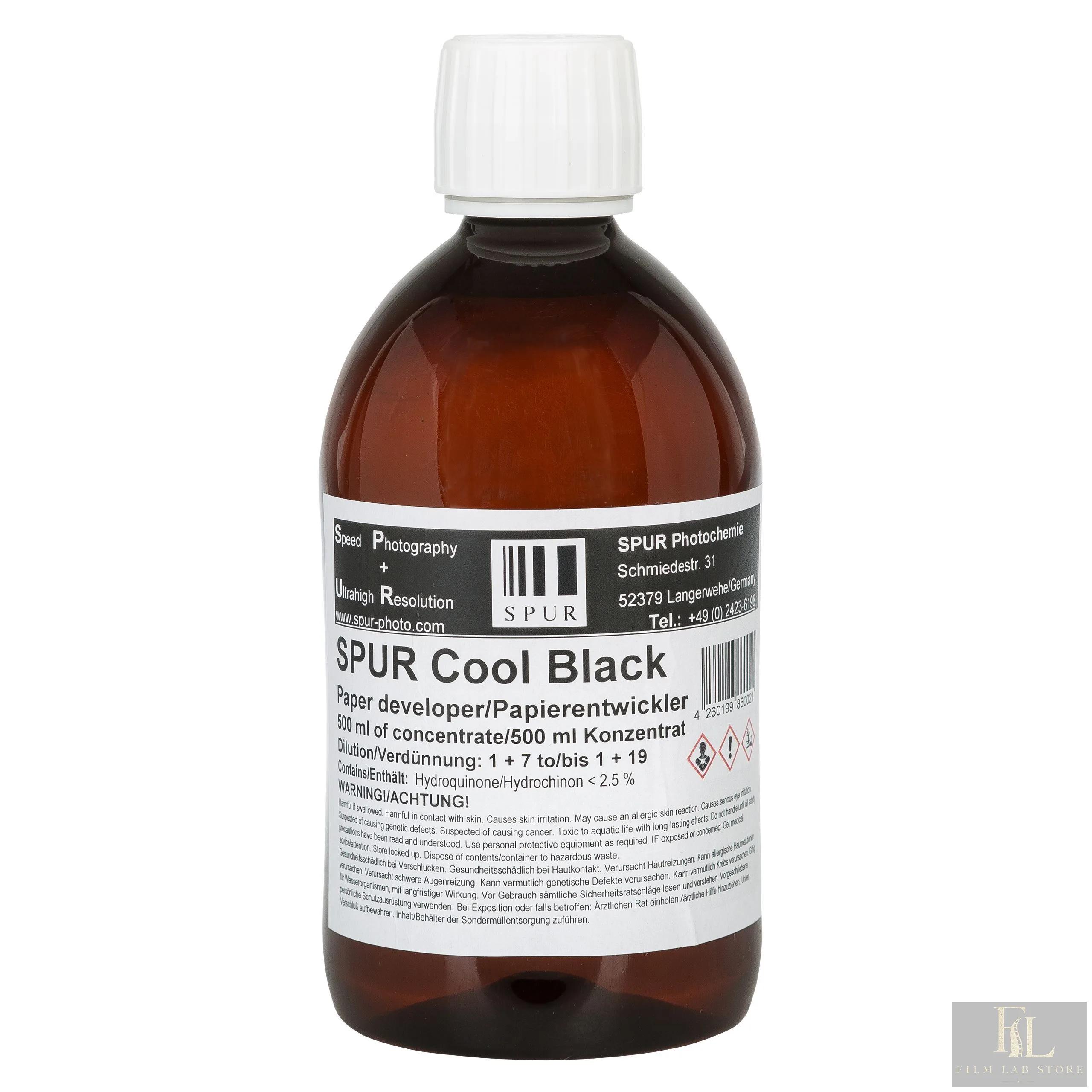 SPUR Straight Black Developer 500 ml conc.