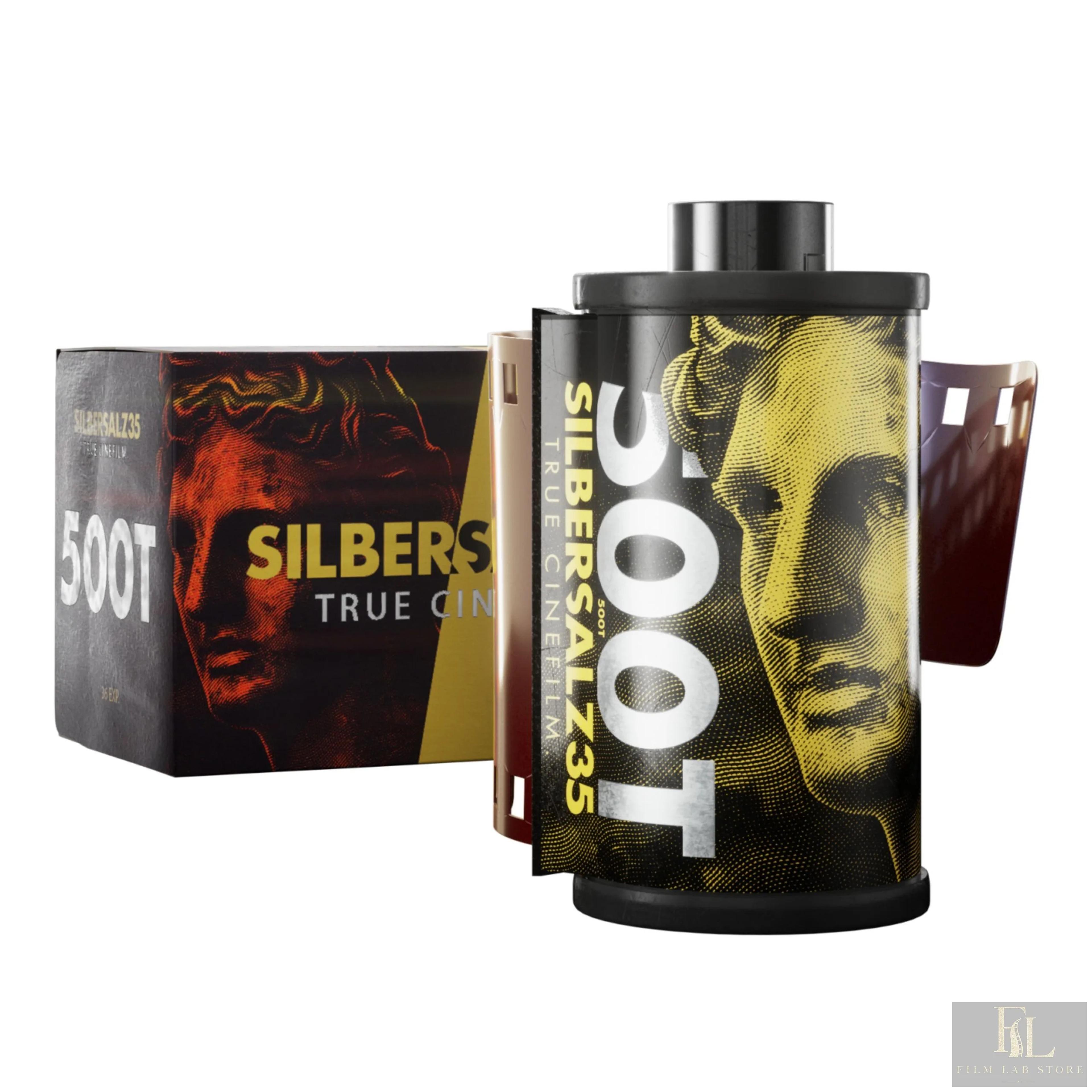 SILBERSALZ35 500T — кинематографическая плёнка 135, 36 кадров, ISO 500, ECN-2