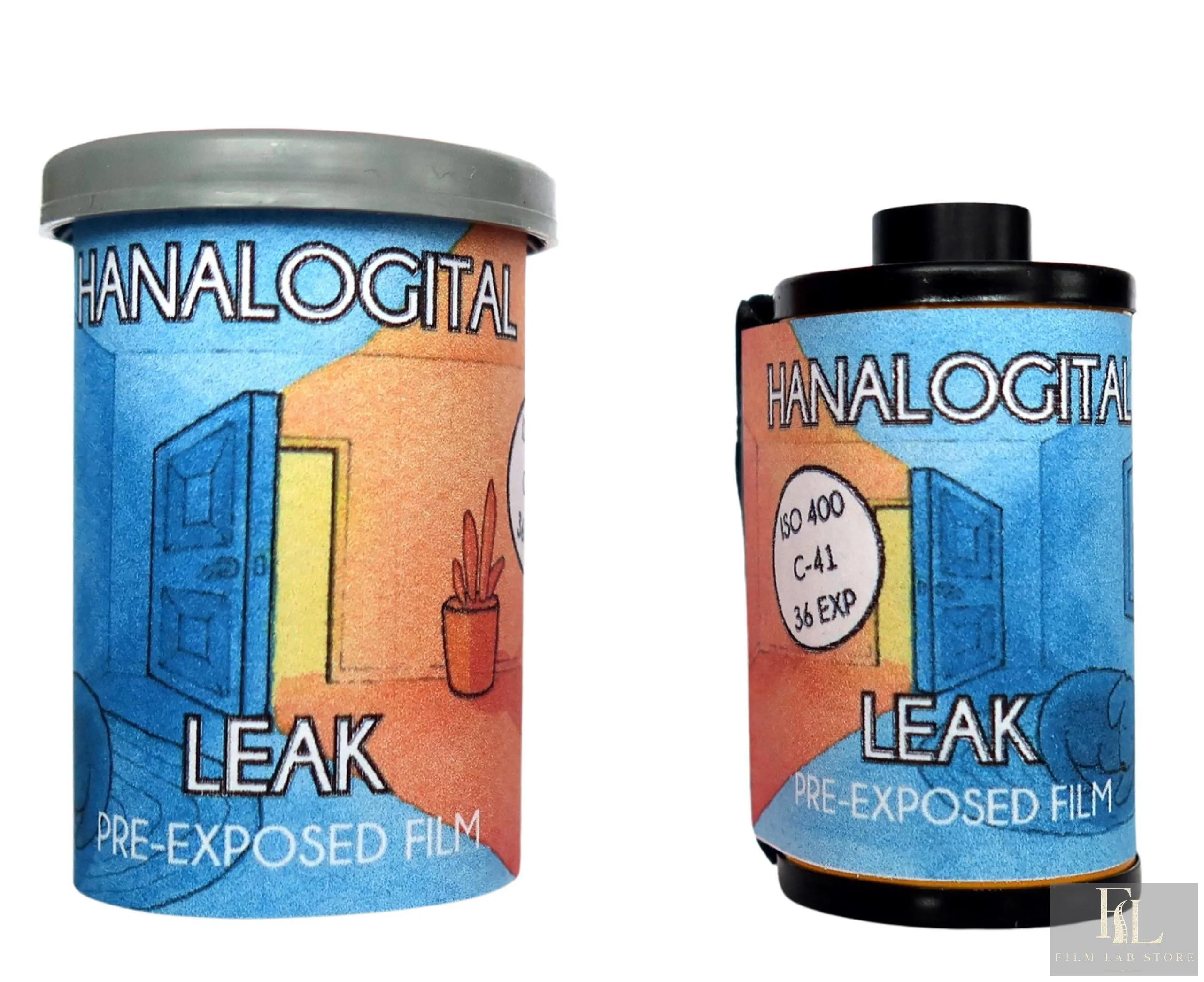 Hanalogital LEAK — цветная фотоплёнка 135, 36 кадров, ISO 400, эффект засветки