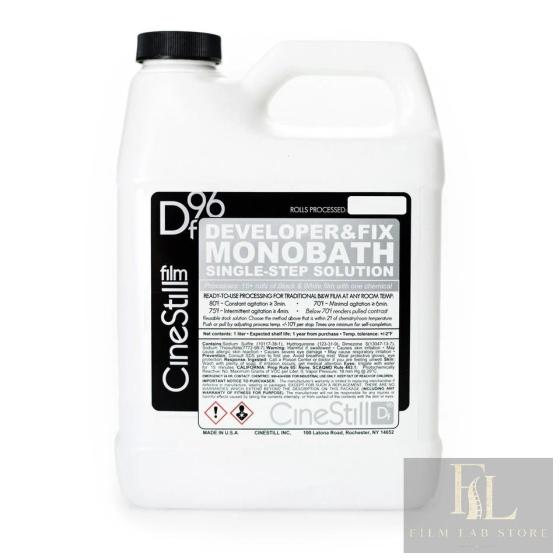 CINESTILL Df96 “Developer&Fix” B&W Monobath Single-Step 1000ml Solution - Liquid Concentrate