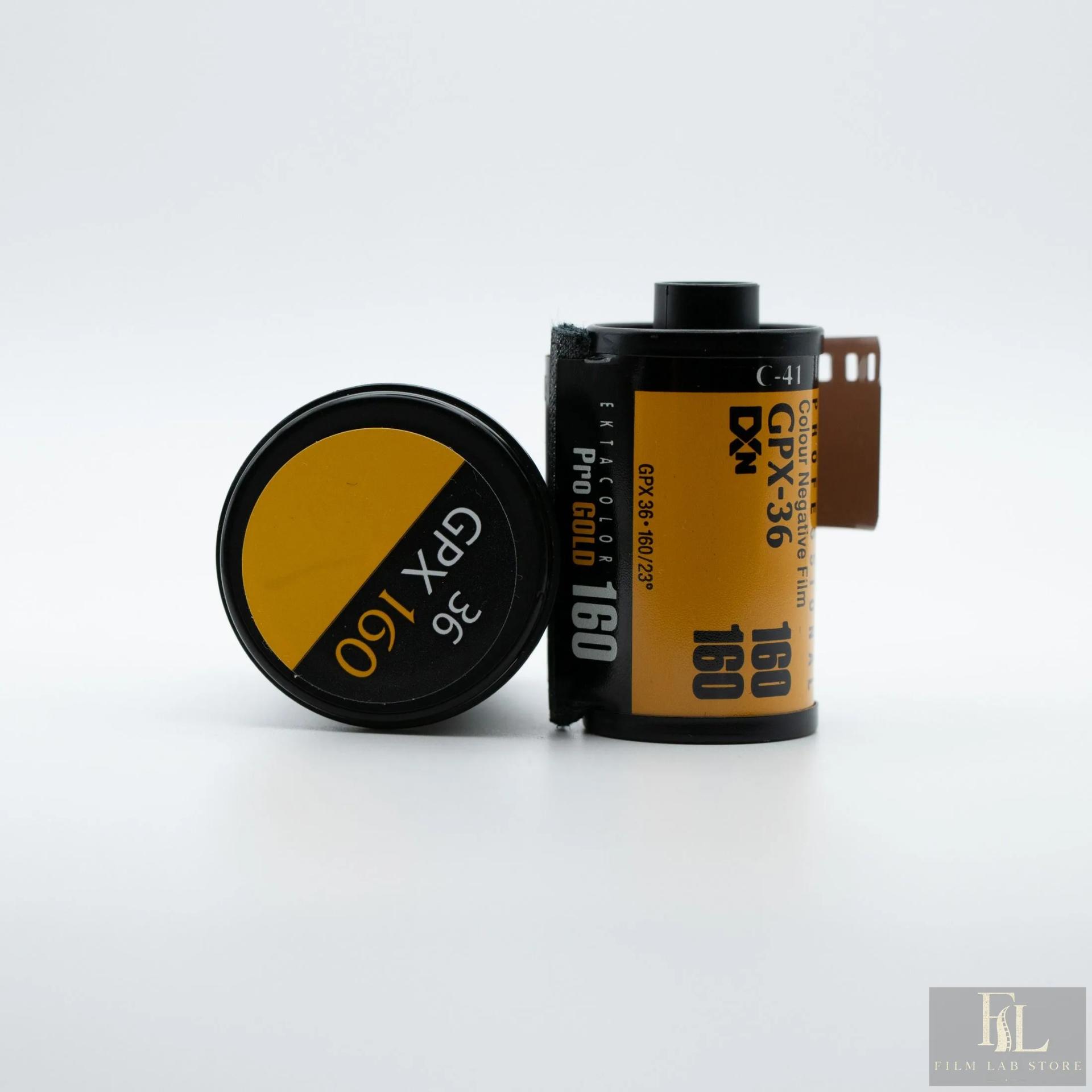 Kodak Ektacolor Pro Gold 160 (GPX) — цветная фотоплёнка 135, 36 кадров, ISO 160, просроченная 09/1999