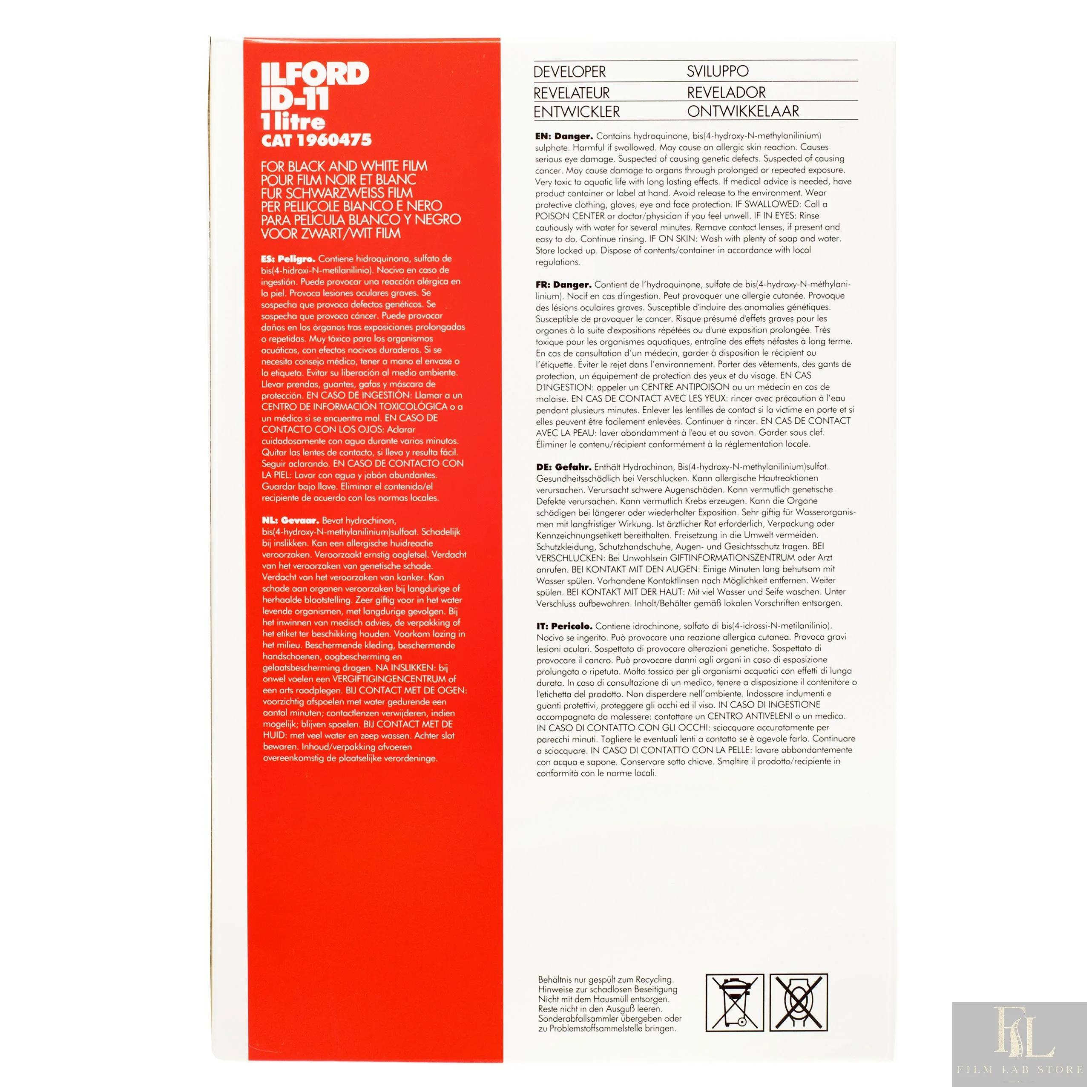 ILFORD ID 11 to mix 1000 ml