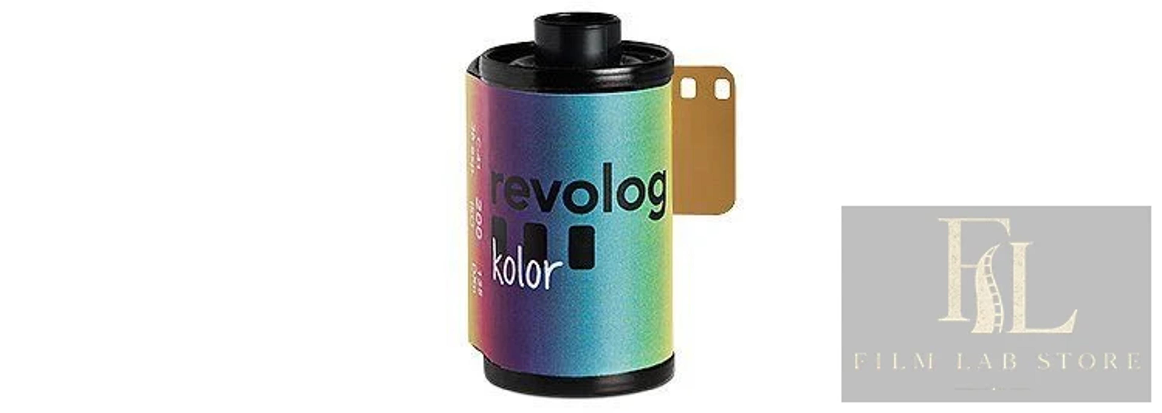 Revolog Kolor — цветная фотоплёнка 135 с градиентами, 36 кадров, ISO 400