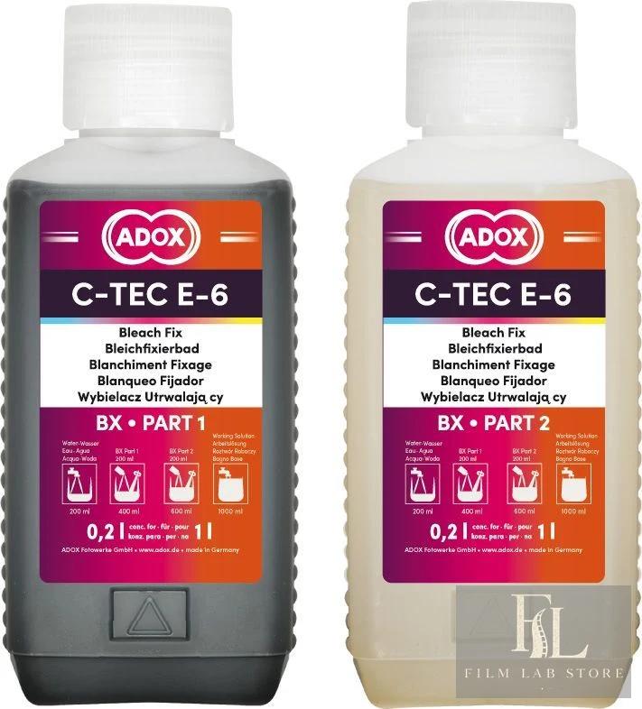ADOX C-TEC E-6 3-bath Kit-component: Bleach Fixer (BX) standalone to mix 1000 ml