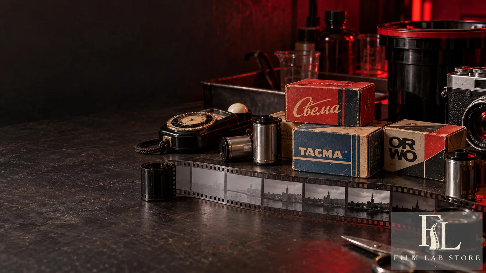 Svema, Tasma and ORWO: how to identify old film, choose an EI and the right process