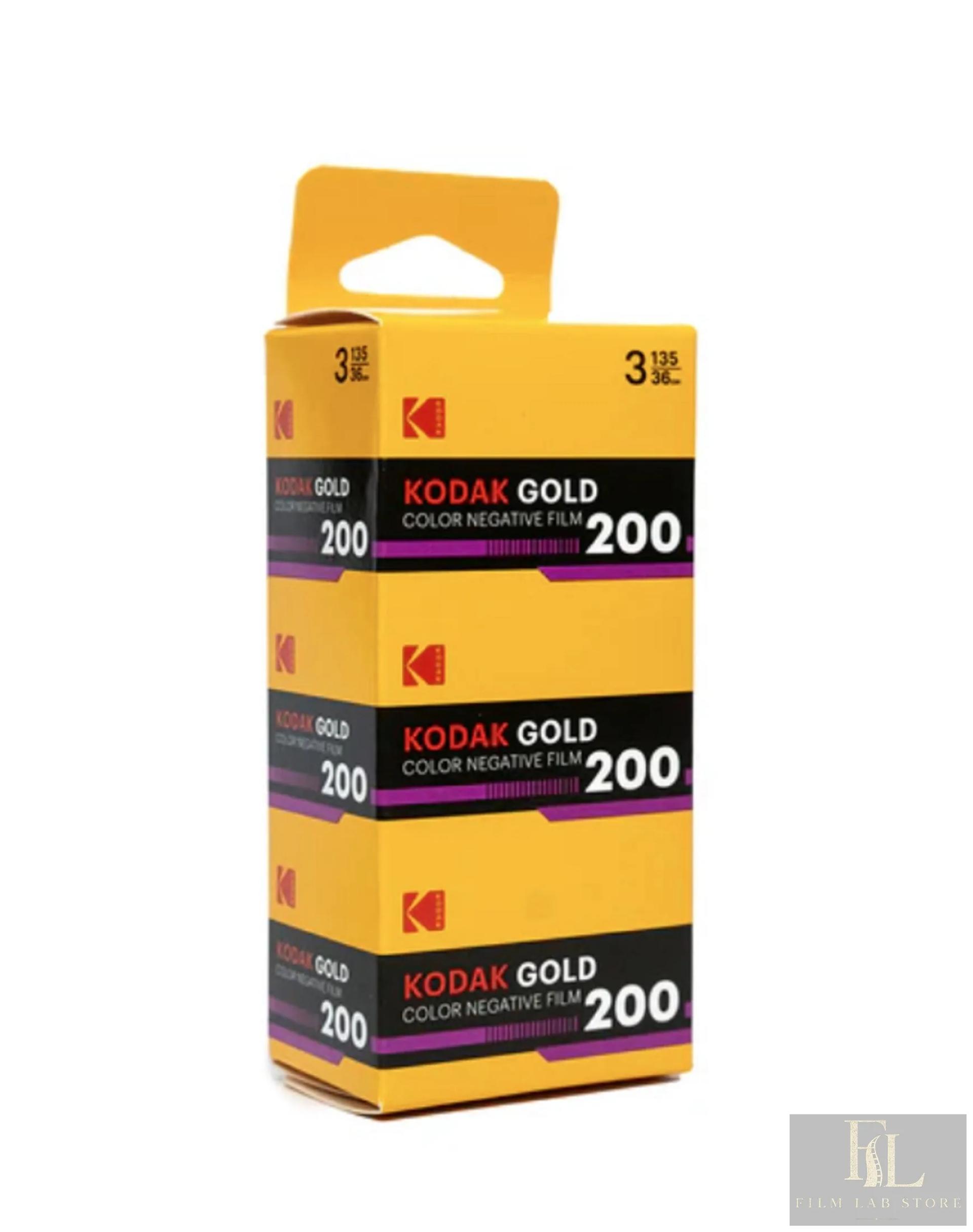 Kodak Gold 200 — цветная фотоплёнка 135, 36 кадров, ISO 200, 1 шт., срок годности до 07/2028
