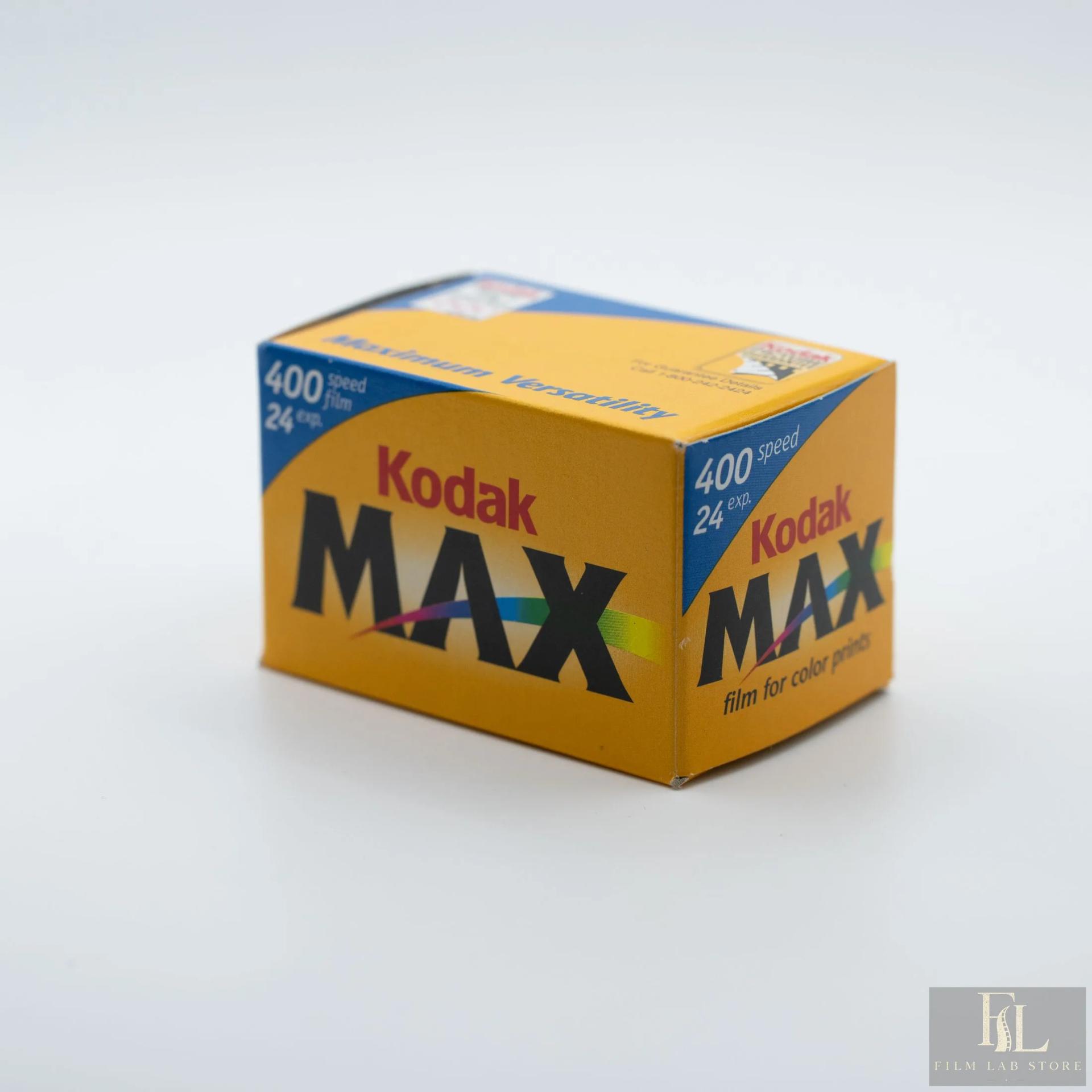 Kodak Max 400 — colour film 135, 24 exposures, ISO 400, expired 03/2002