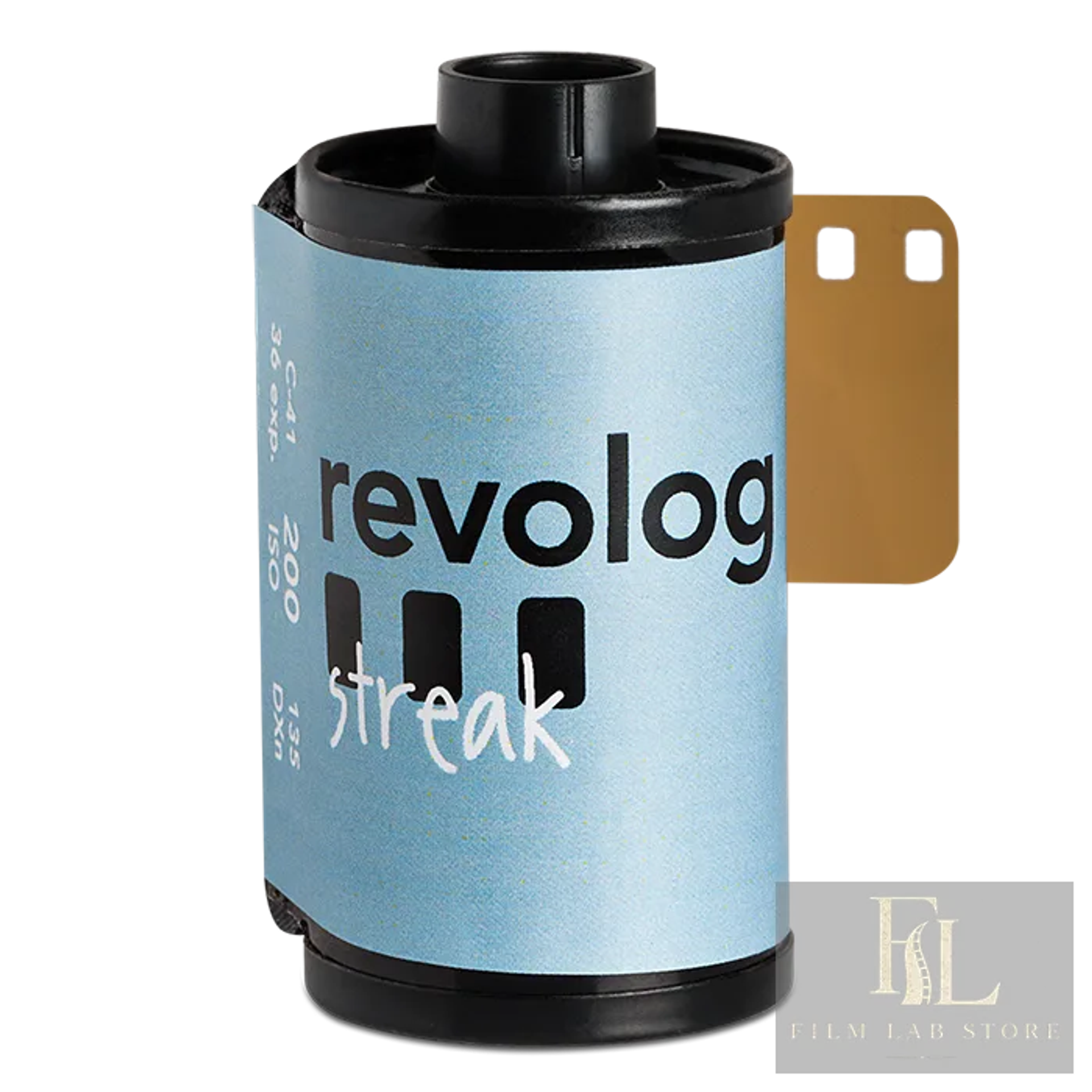 Revolog Streak 200 — цветная фотоплёнка 135 с эффектом царапин, 36 кадров, ISO 200