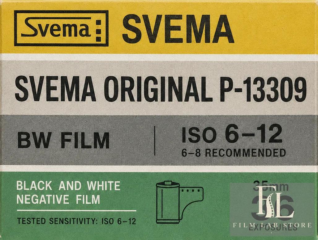 Tested: Svema Original P-13309 — black-and-white 135 film, ISO 6-12 (6-8 recomended)