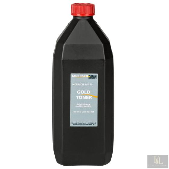 MOERSCH MT10 Goldtoner 1000 ml conc.