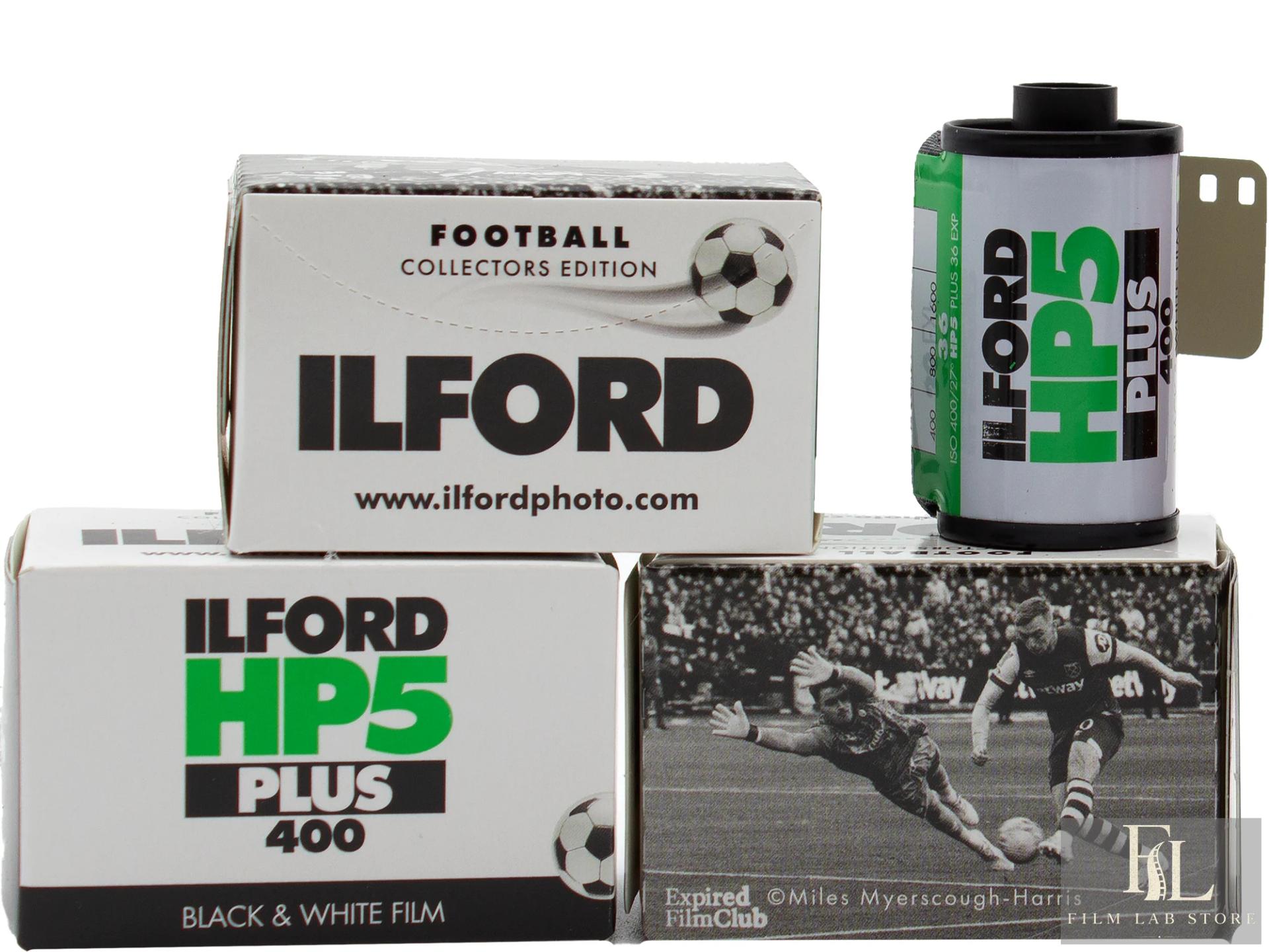 ILFORD HP5 Plus 400 Football Collector's Edition: a legendary film in a football box