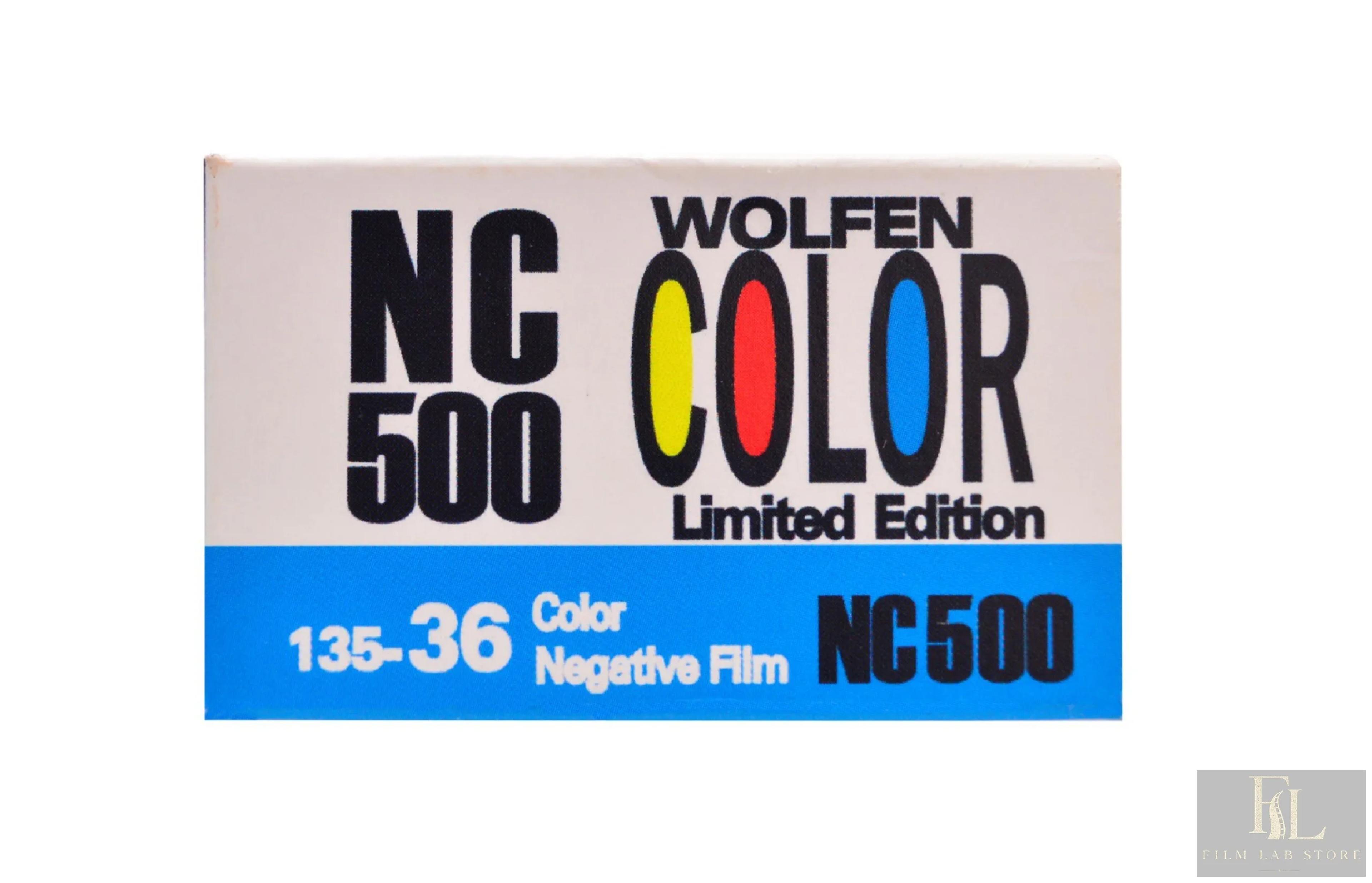 Wolfen NC 500 — цветная фотоплёнка 135, 36 кадров, ISO 400