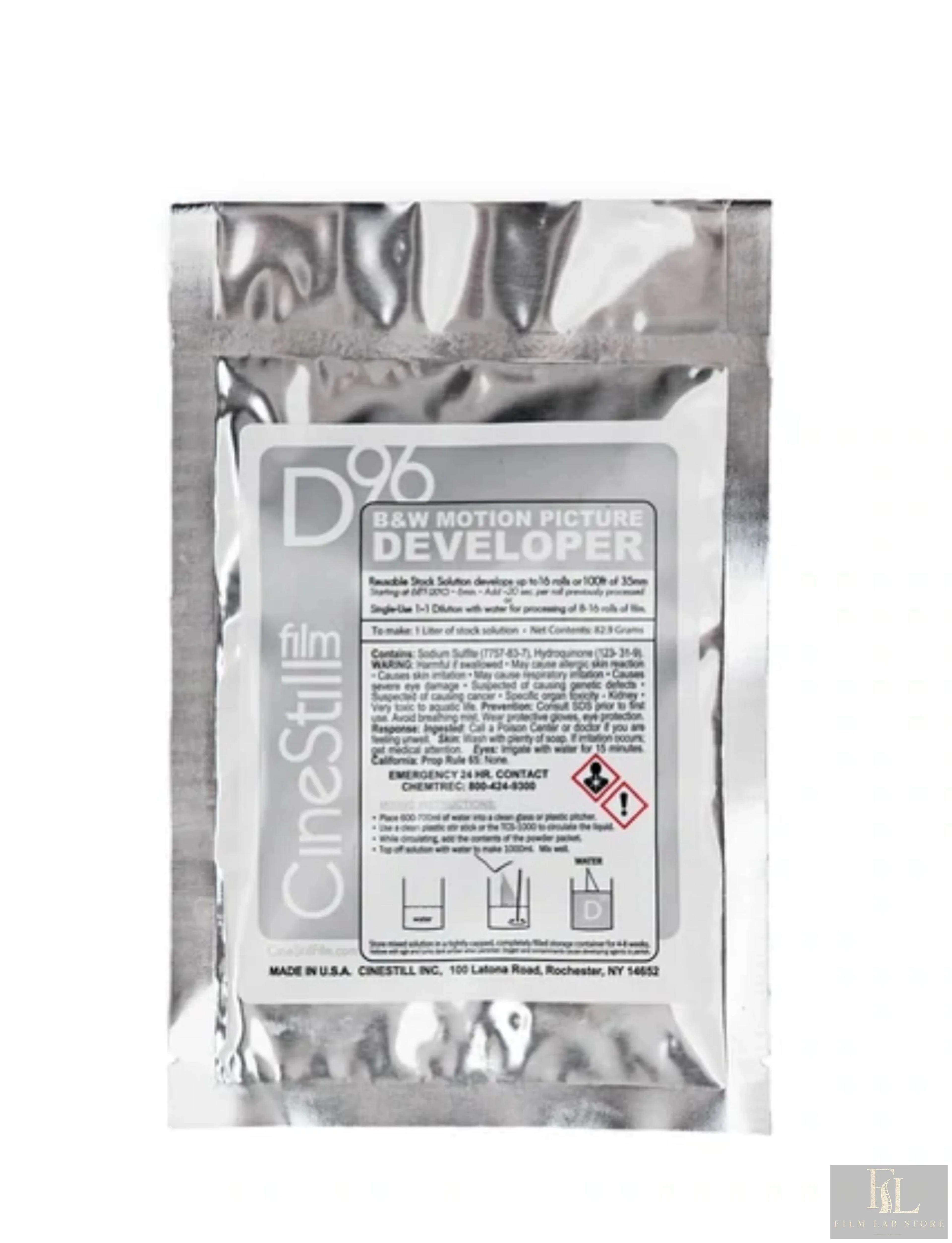 CINESTILL D96 B&W Motion Picture Developer, Powder Concentrate to mix 1000 ml