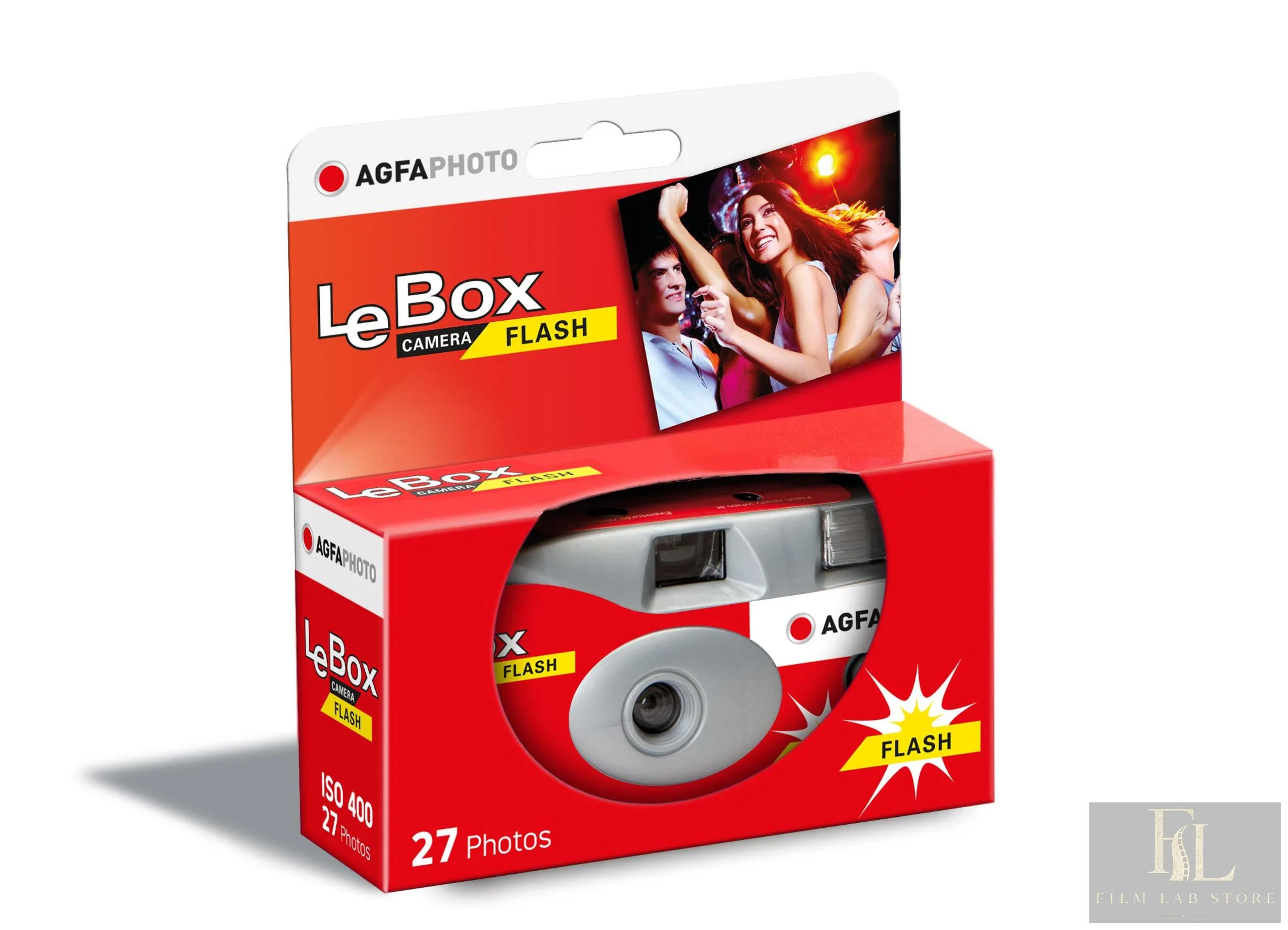 AGFAPHOTO LeBox 400 Flash Disposable Camera