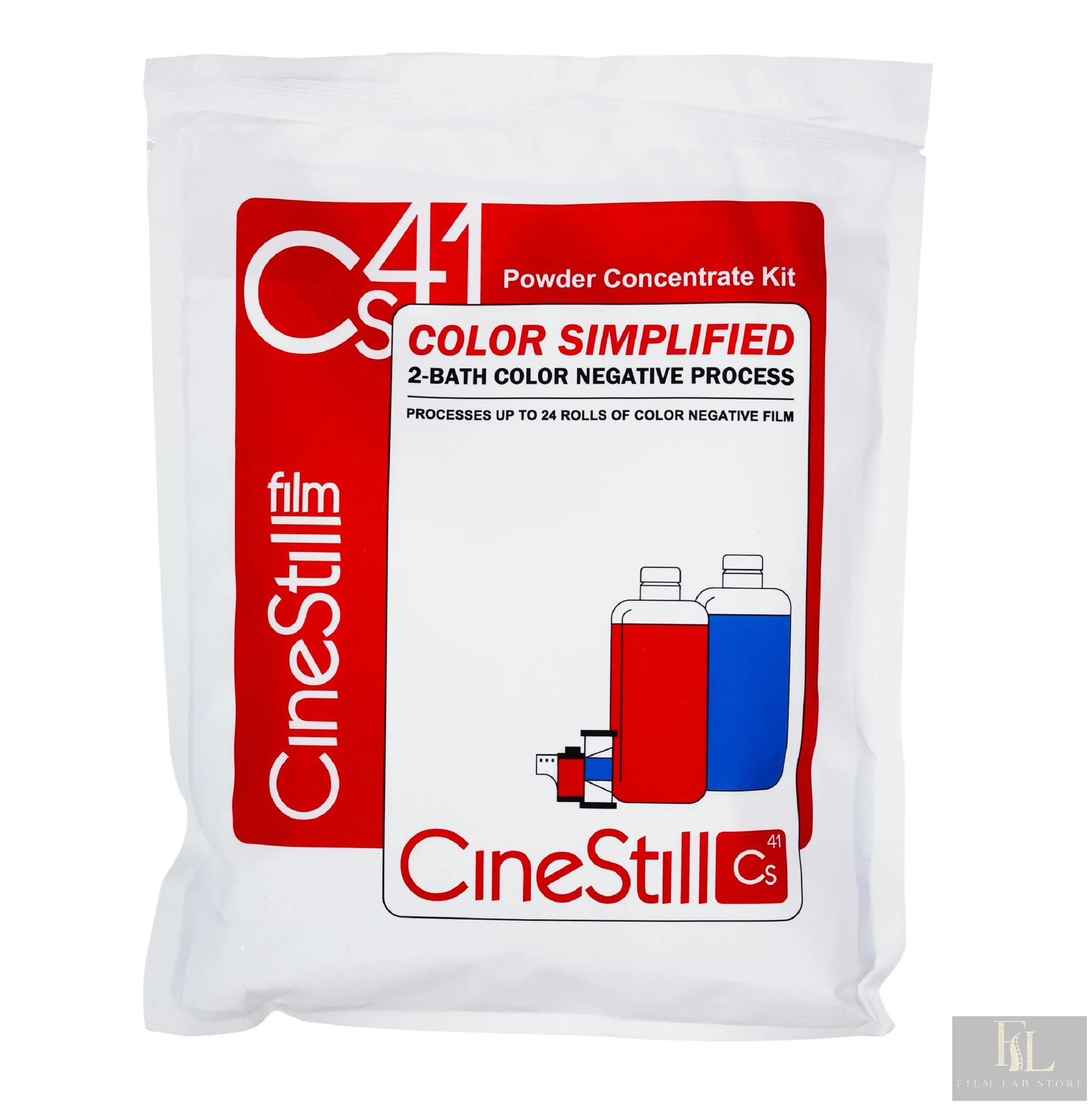 CINESTILL Cs41 ''Color Simplified'' 2-Bath Kit Powder