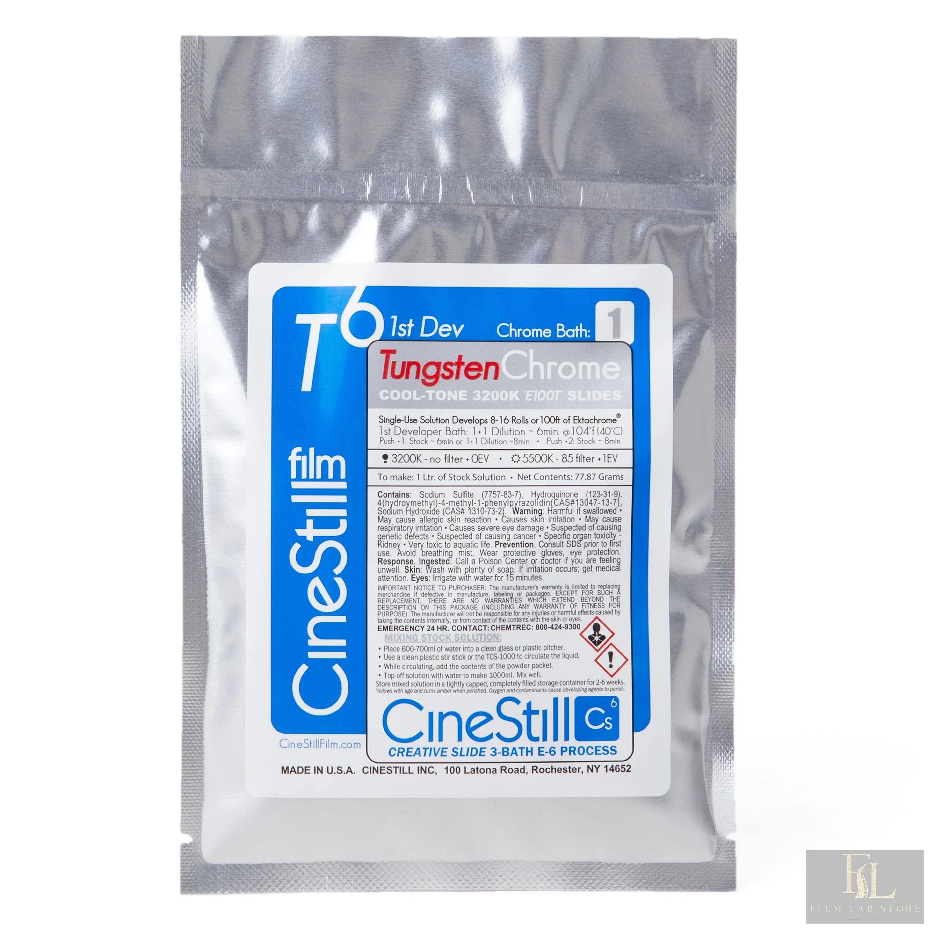 CINESTILL T6 TungstenChrome 1st Developer Bath (8-16 Rolls) to mix 2000 ml