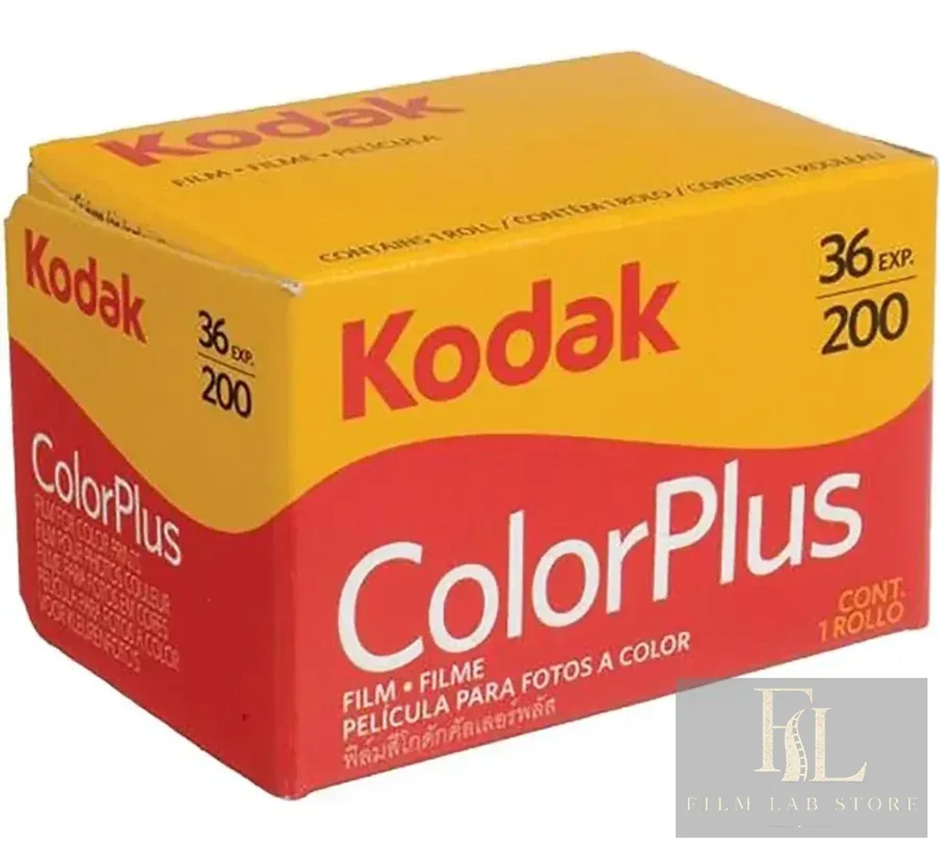 Kodak ColorPlus 200 — 135 colour film, 36 exp, ISO 200, best before 09/2027