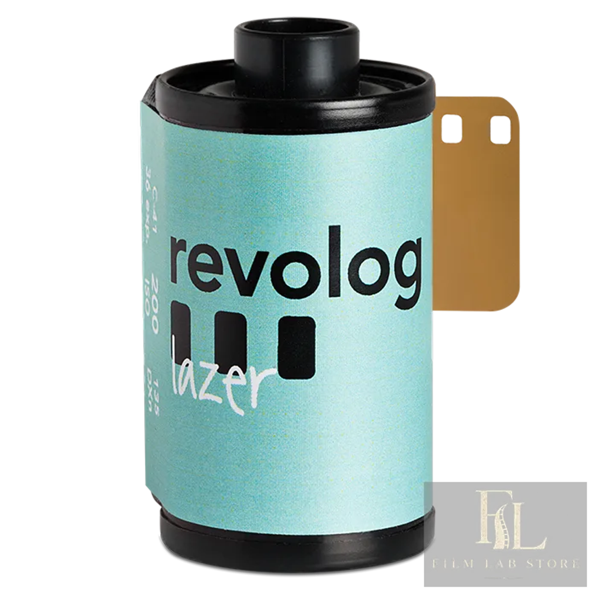 Revolog Lazer 400 — colour 135 film with glowing lines, 36 exposures, ISO 400
