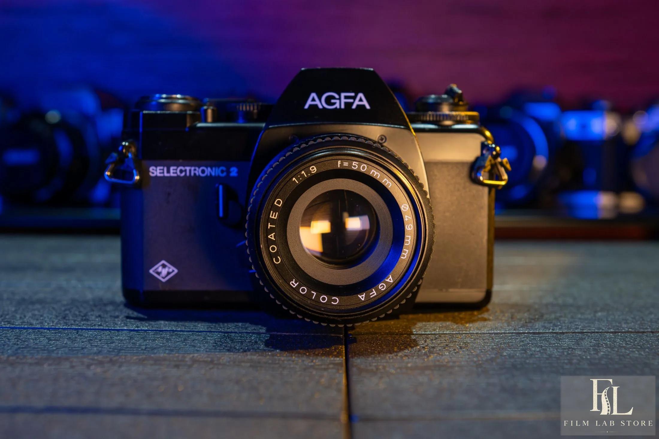 Agfa Selectronic 2 + Agfa Color Coated 50mm f/1.9 lens