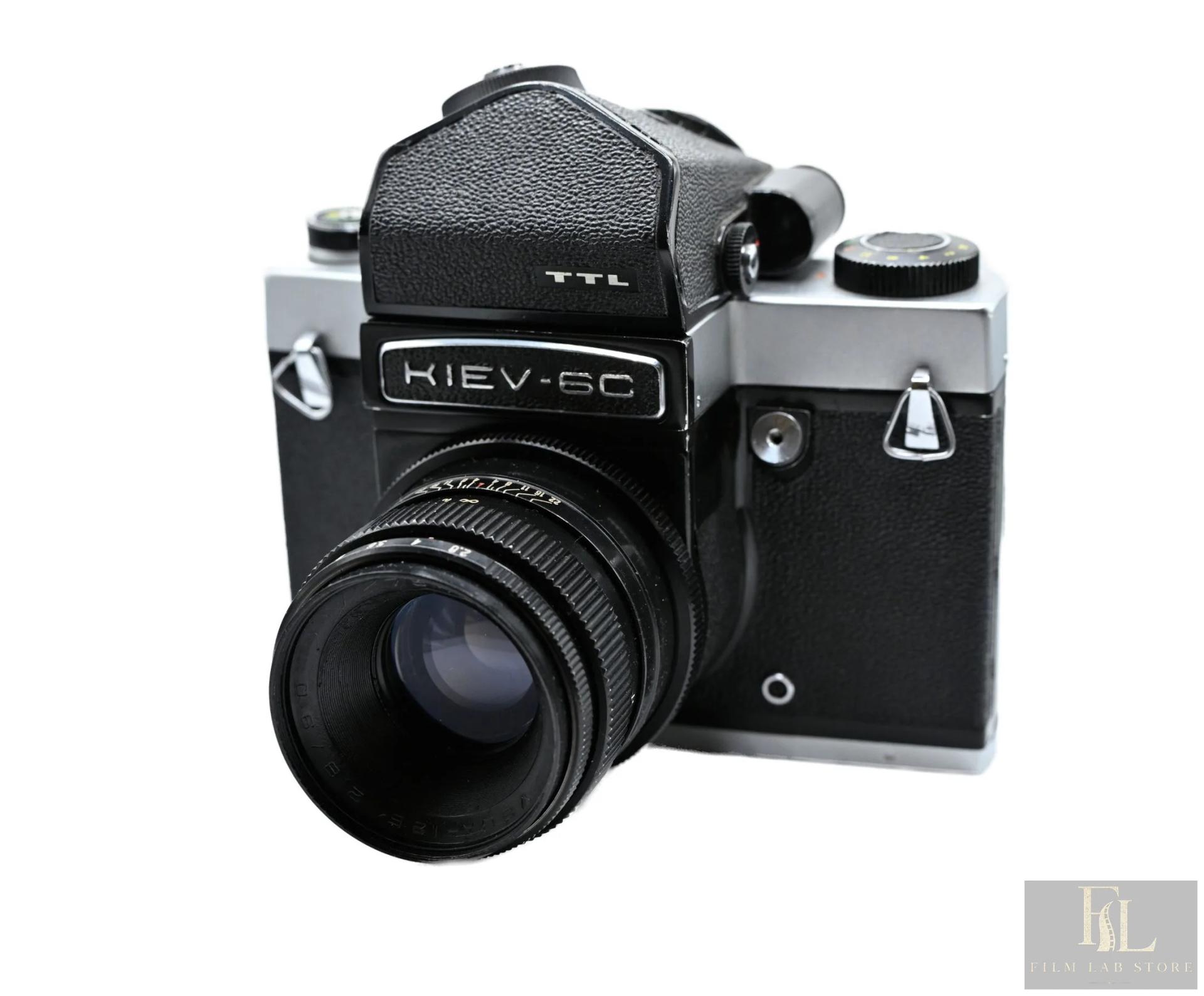 Киев-6С среднеформатный SLR + VEGA-12B f/2.8 90mm