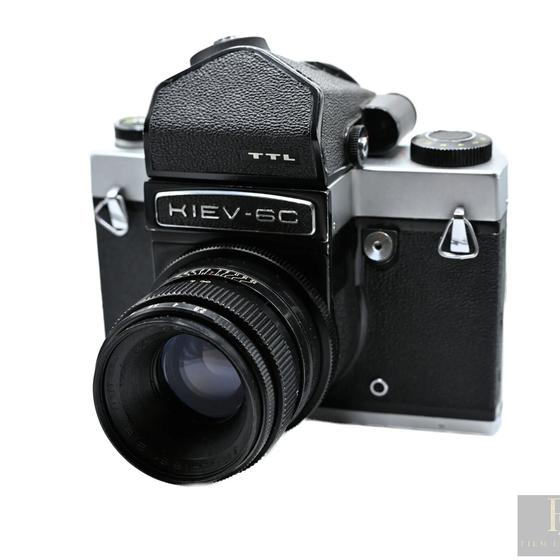 Киев-6С среднеформатный SLR + VEGA-12B f/2.8 90mm
