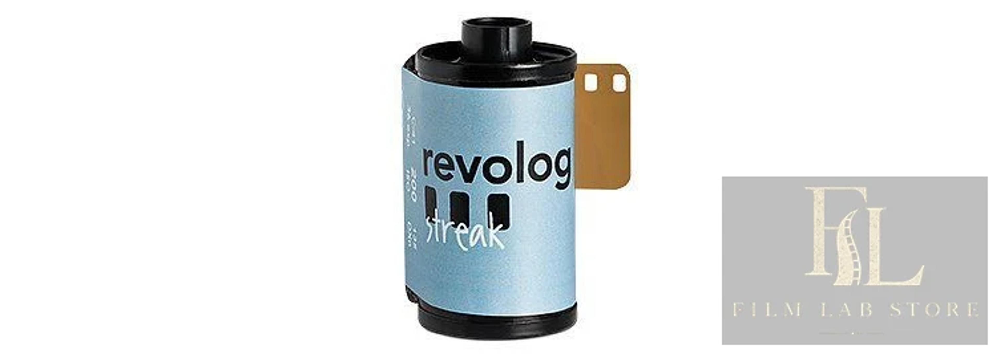 Revolog Streak — кольорова фотоплівка 135 з ефектом подряпин, 36 кадрів, ISO 400