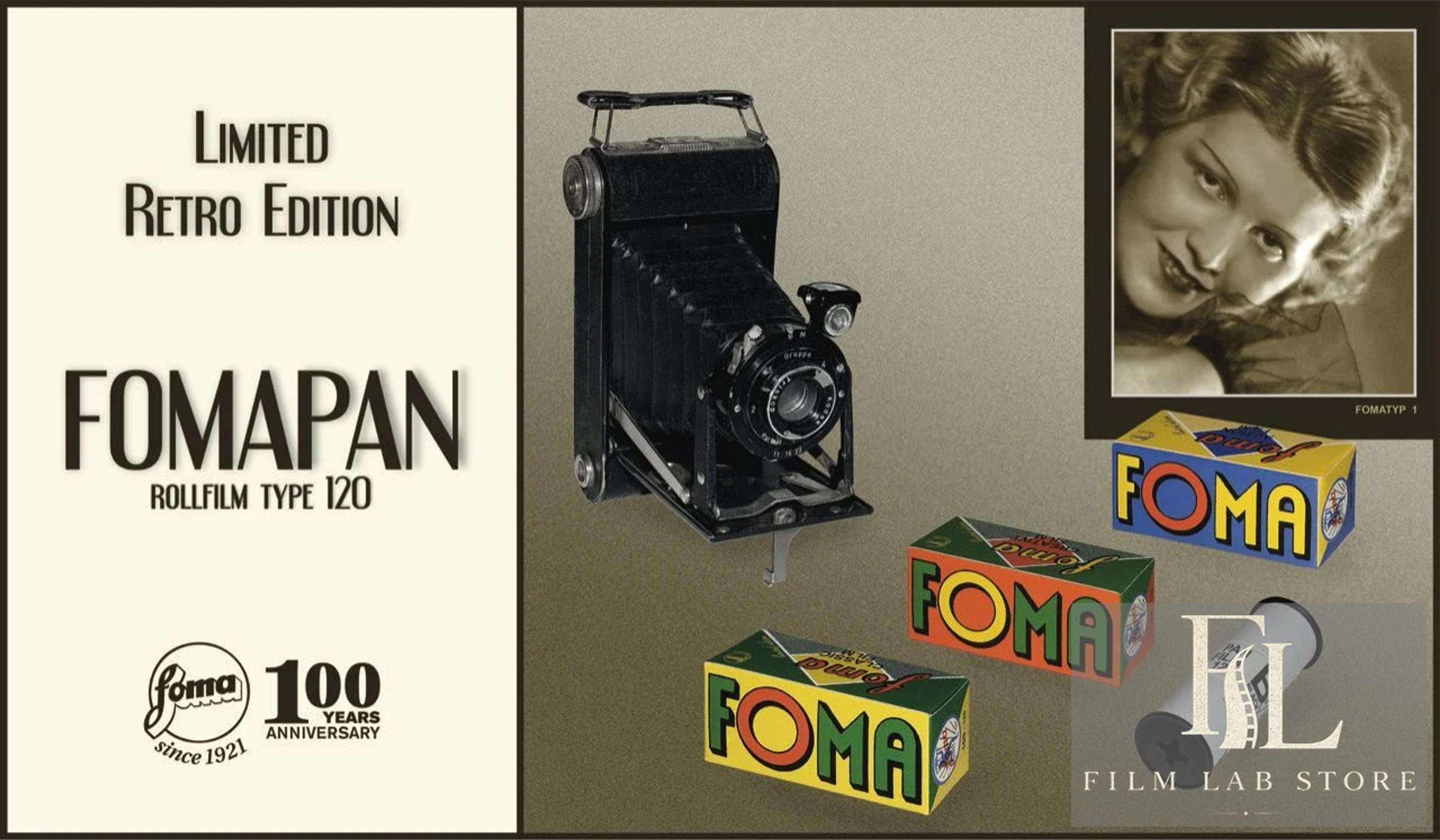 Fomapan 100 Classic Retro 120