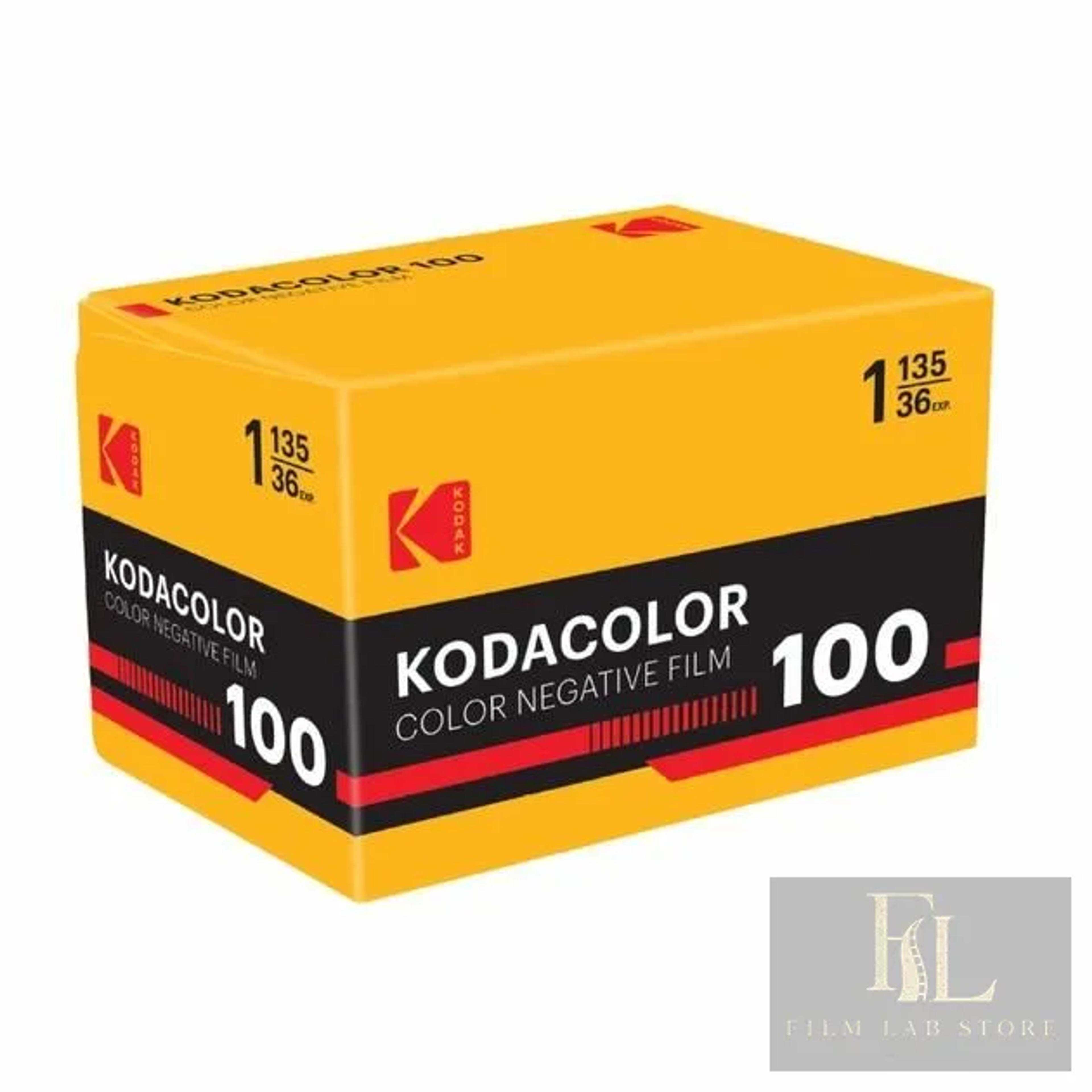 KODACOLOR 100 — 135 colour film, 36 exp, ISO 100, best before 09/2027