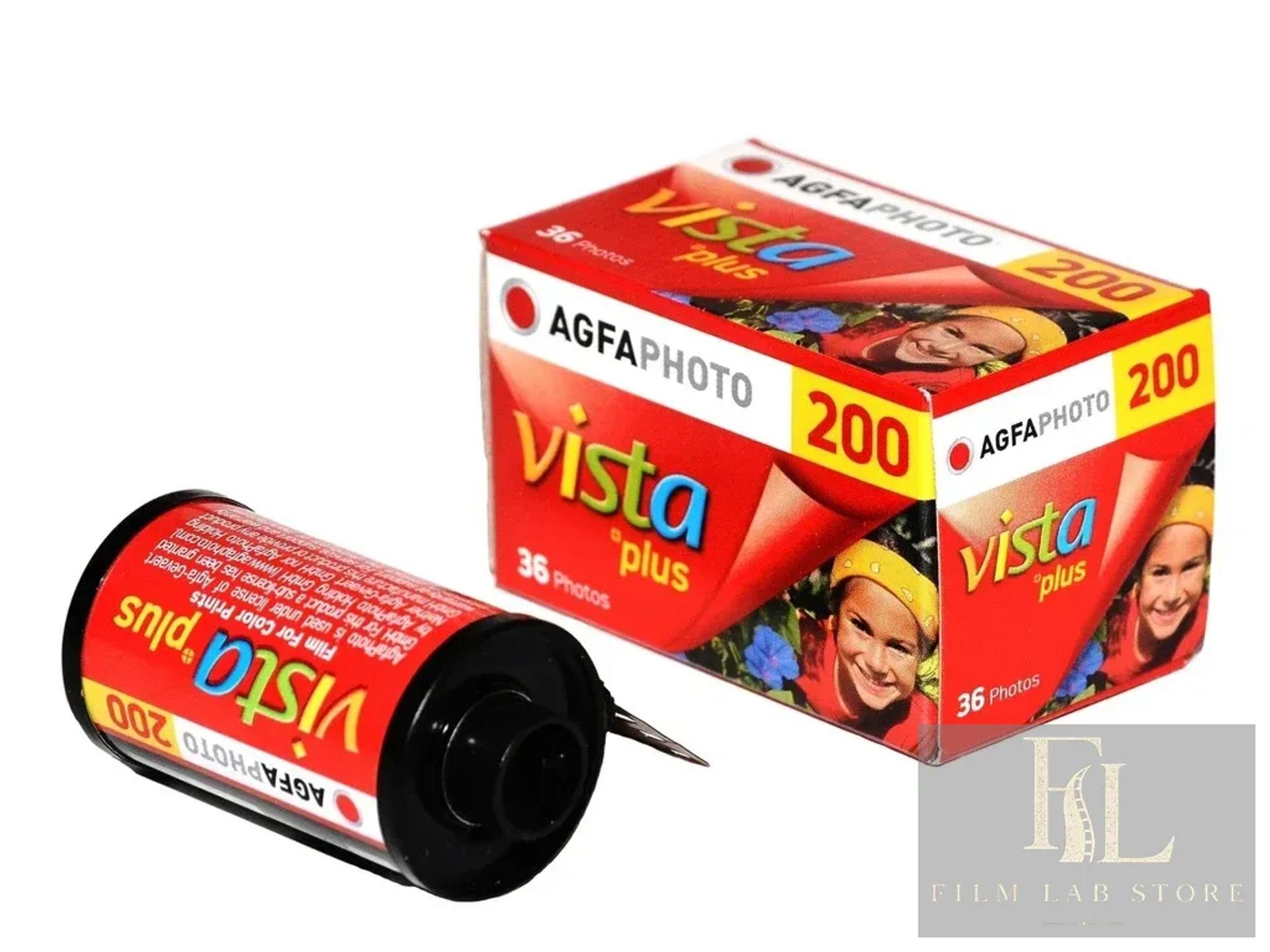 Agfa Vista Color 200 — 135 colour film, 36 exp, ISO 200, expired 12/2005